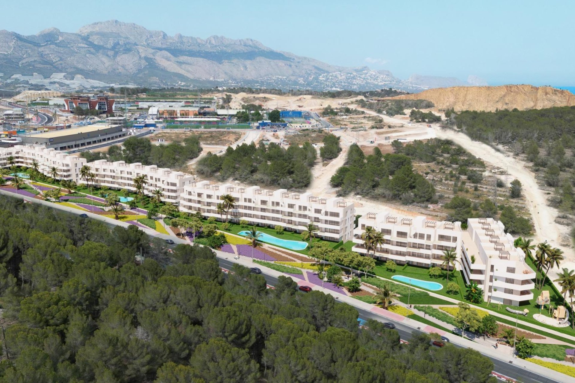 New Build - Apartment -
La Nucía - Ciudad del Deporte