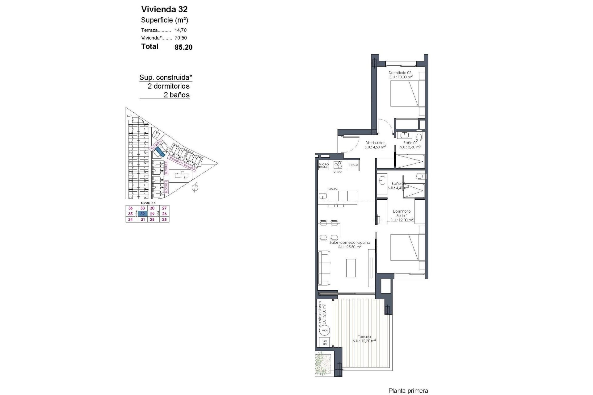 New Build - Apartment -
Los Alcazares - Serena Golf