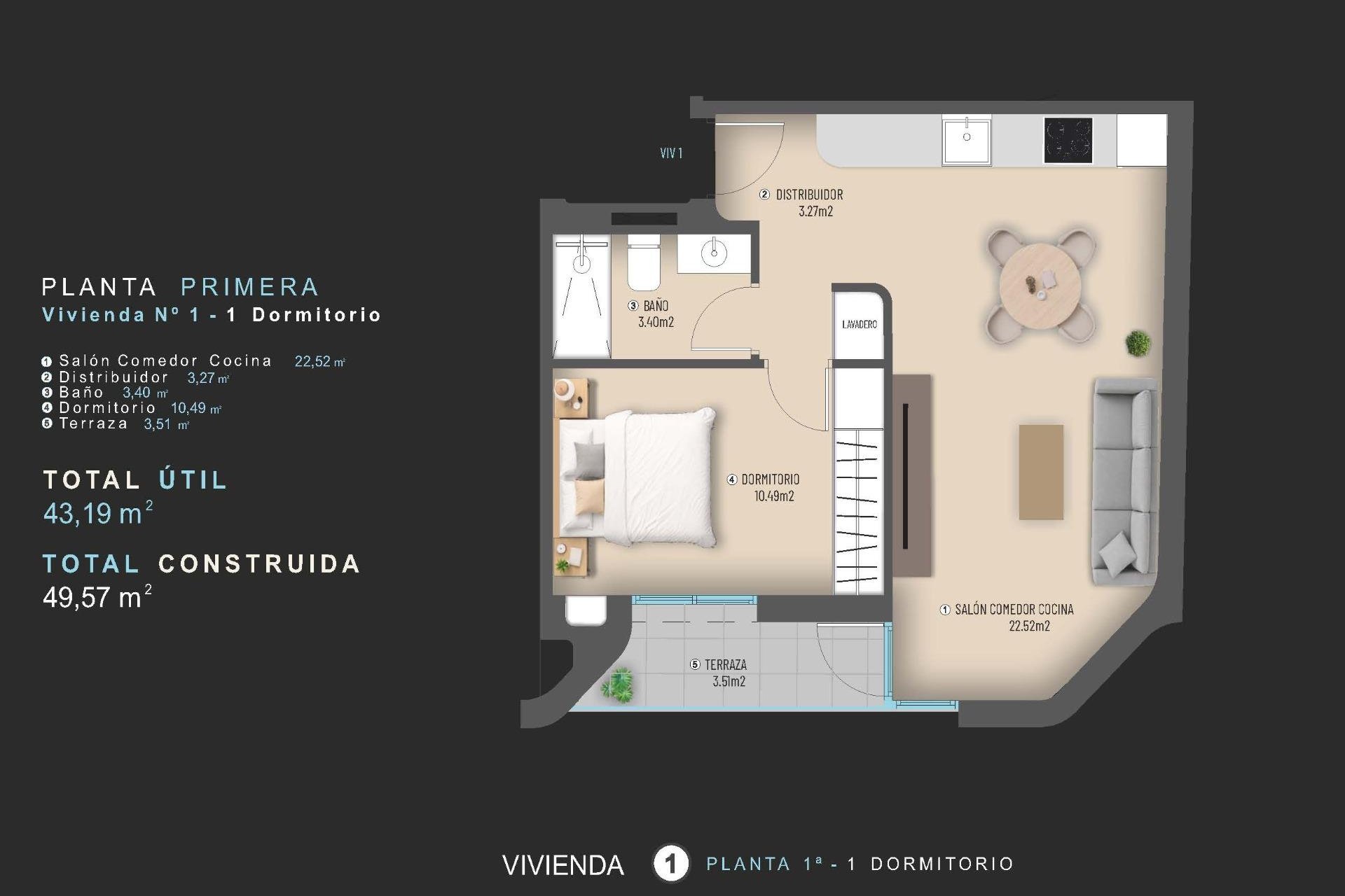 New Build - Apartment -
Torrevieja - Centro