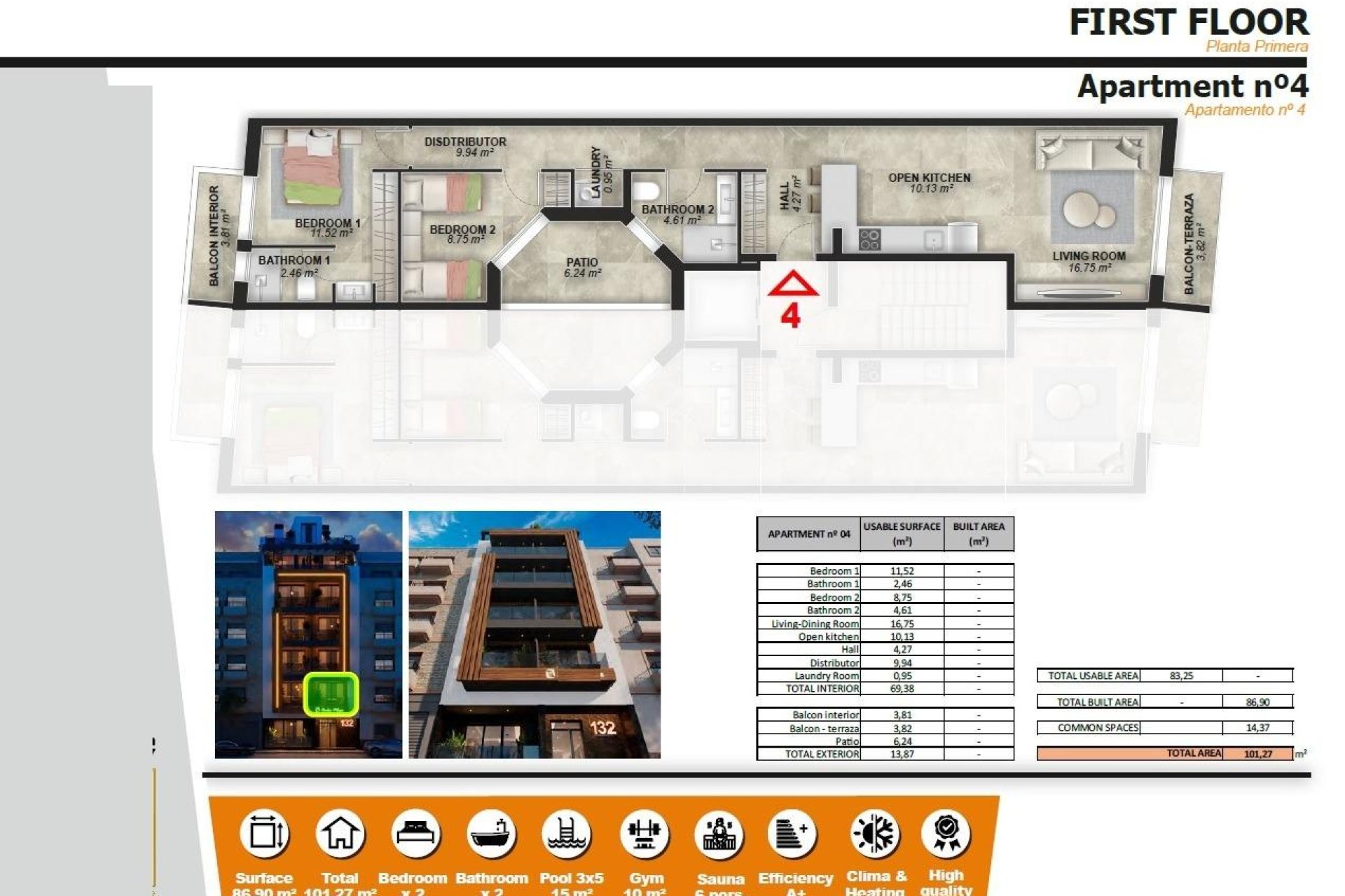 New Build - Apartment -
Torrevieja - Playa de El Cura