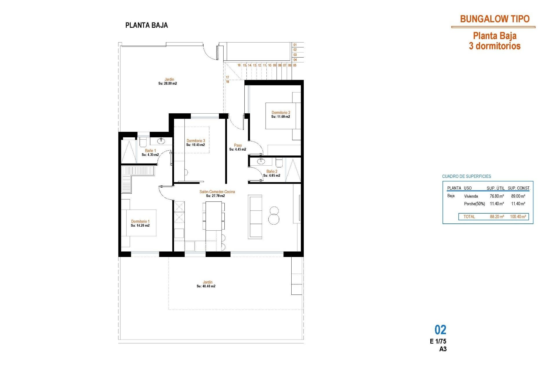 New Build - Bungalow -
Alhama De Murcia - Condado De Alhama