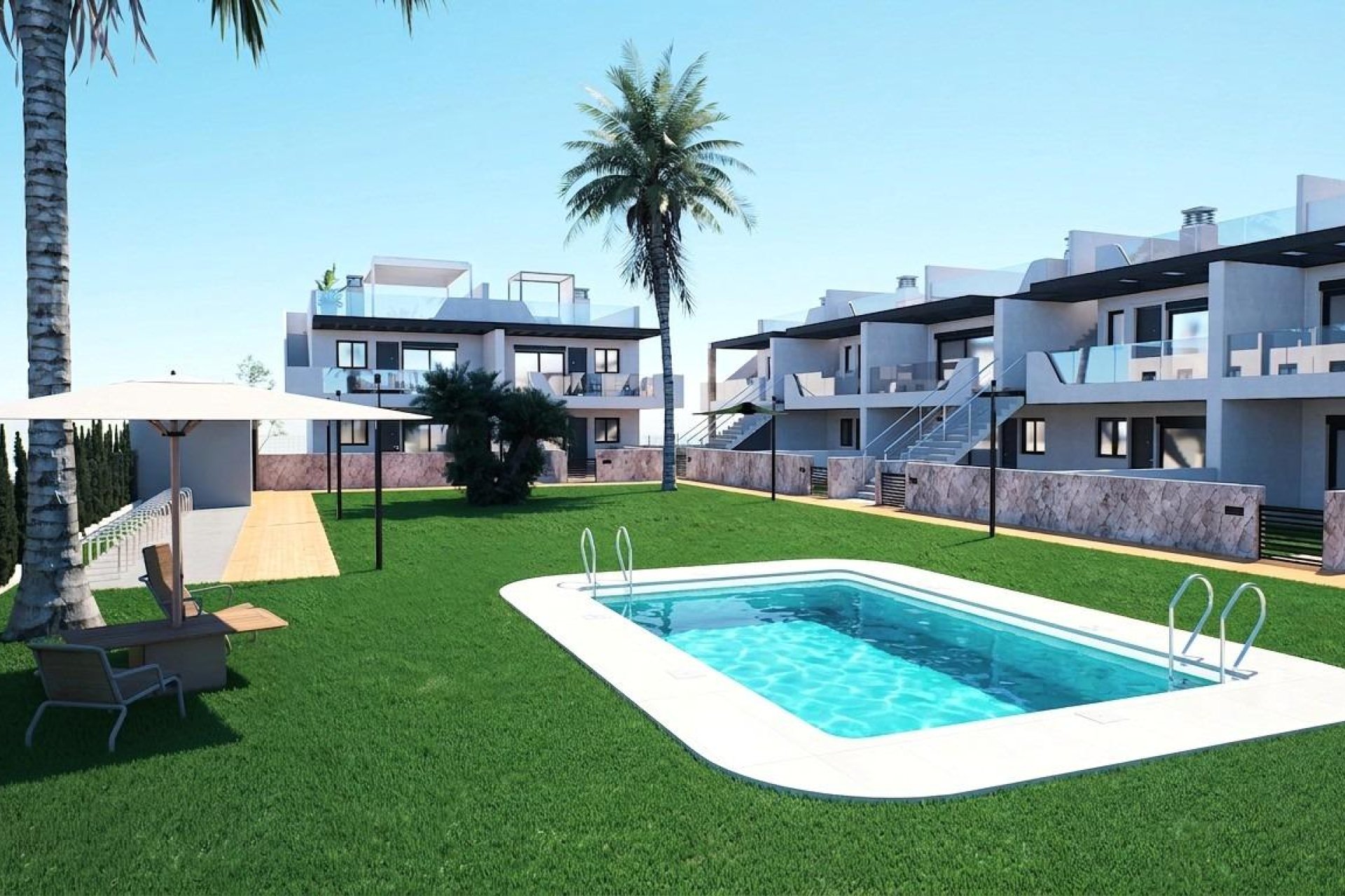 New Build - Bungalow -
Pilar de la Horadada - pueblo