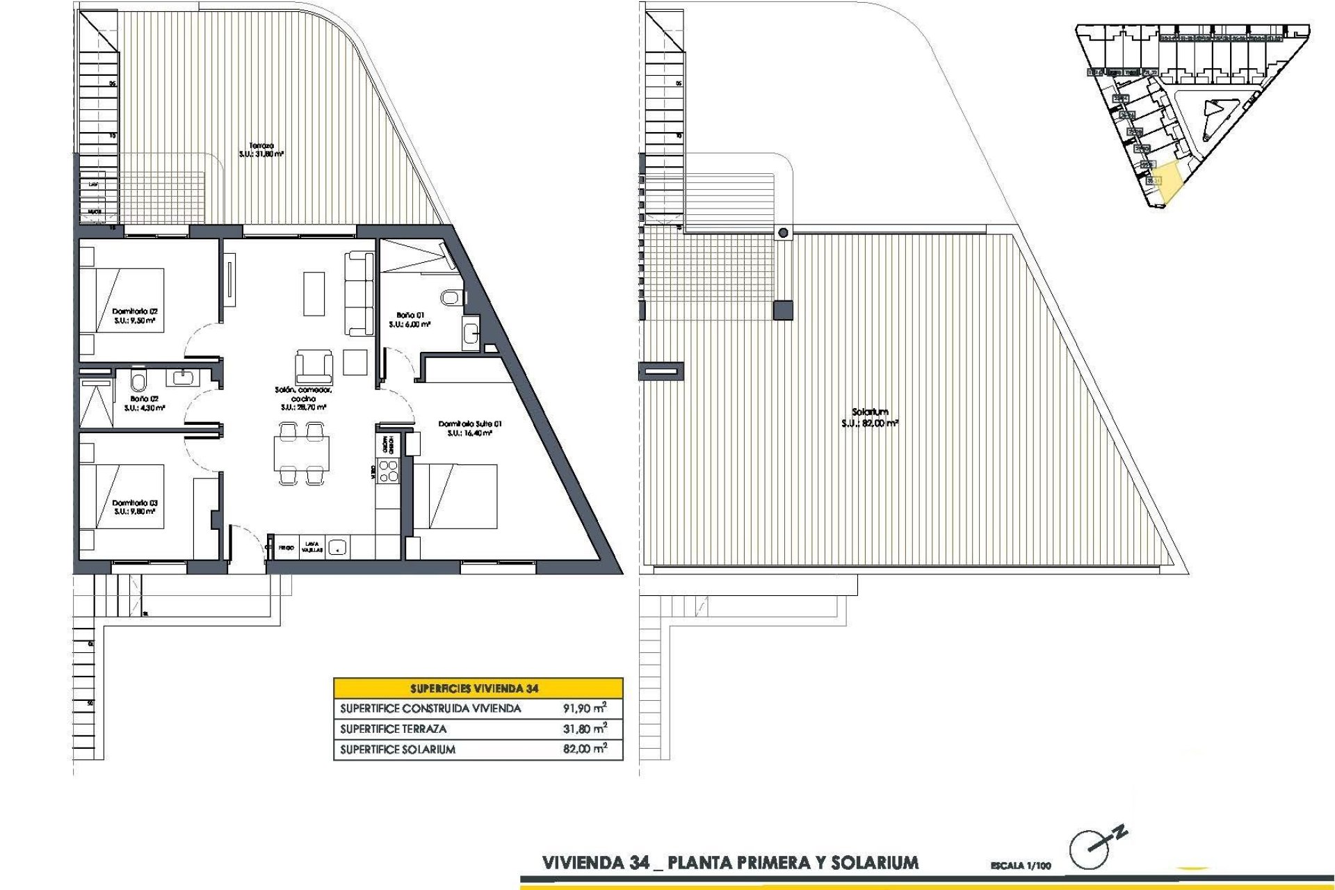 New Build - Bungalow -
San Fulgencio - Pueblo
