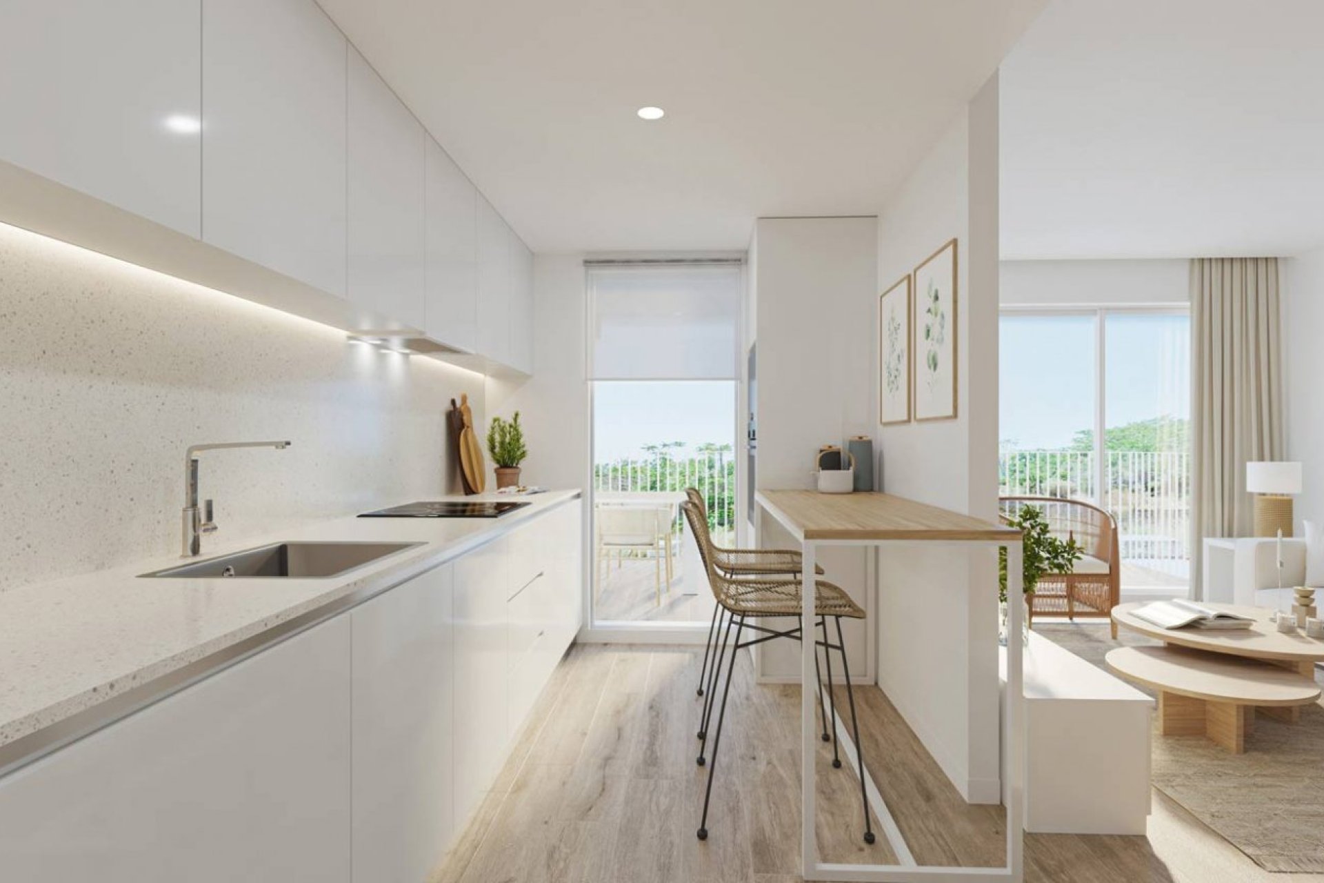New Build - Ground floor apartment -
Jávea Xàbia - centro