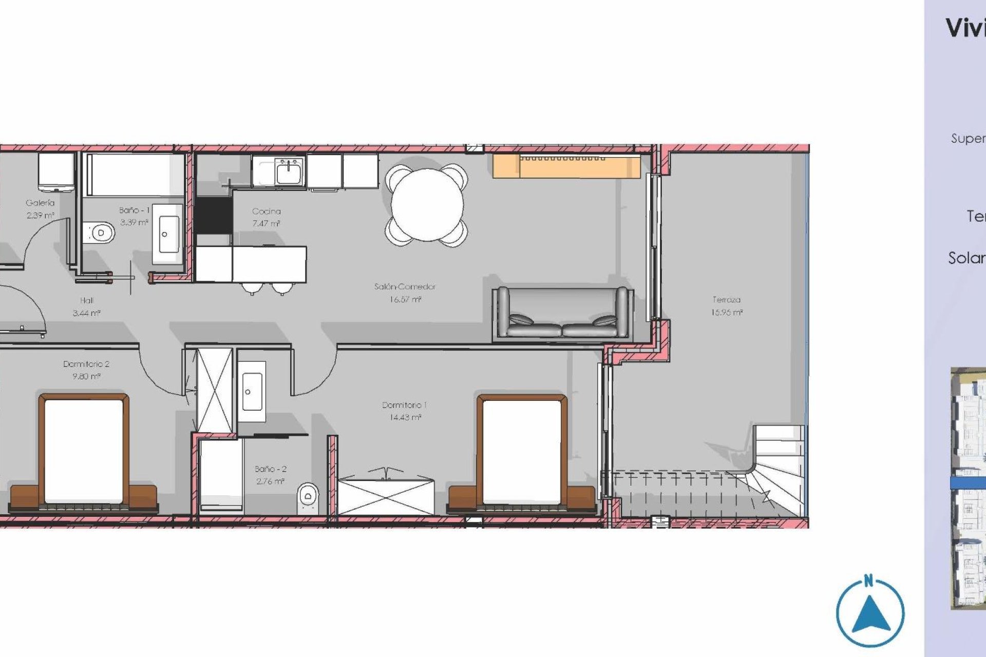 New Build - Penthouse -
Guardamar del Segura - El Raso