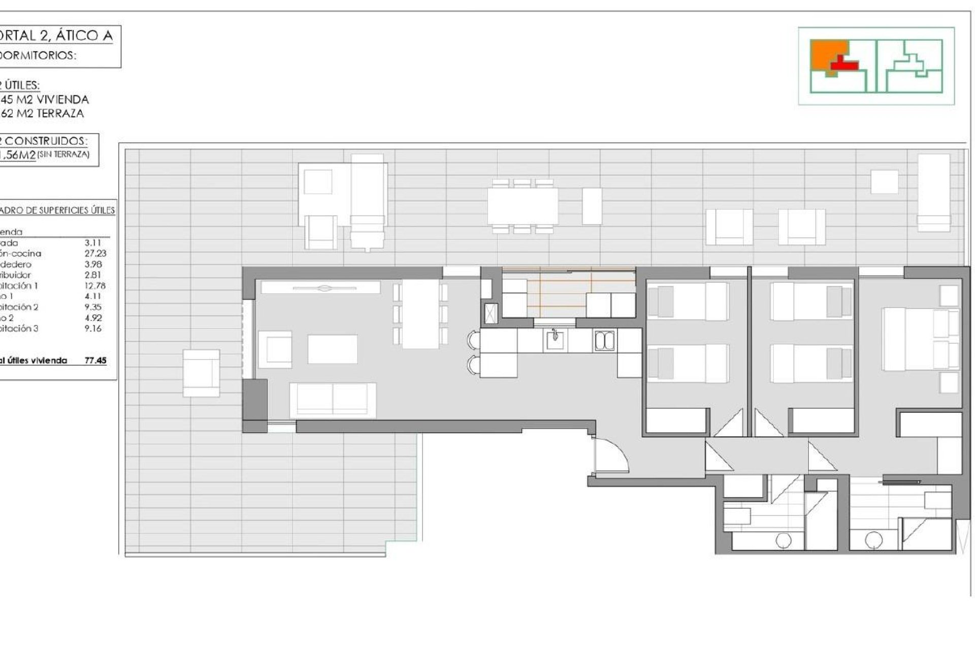 New Build - Penthouse -
Jávea Xàbia - Pueblo