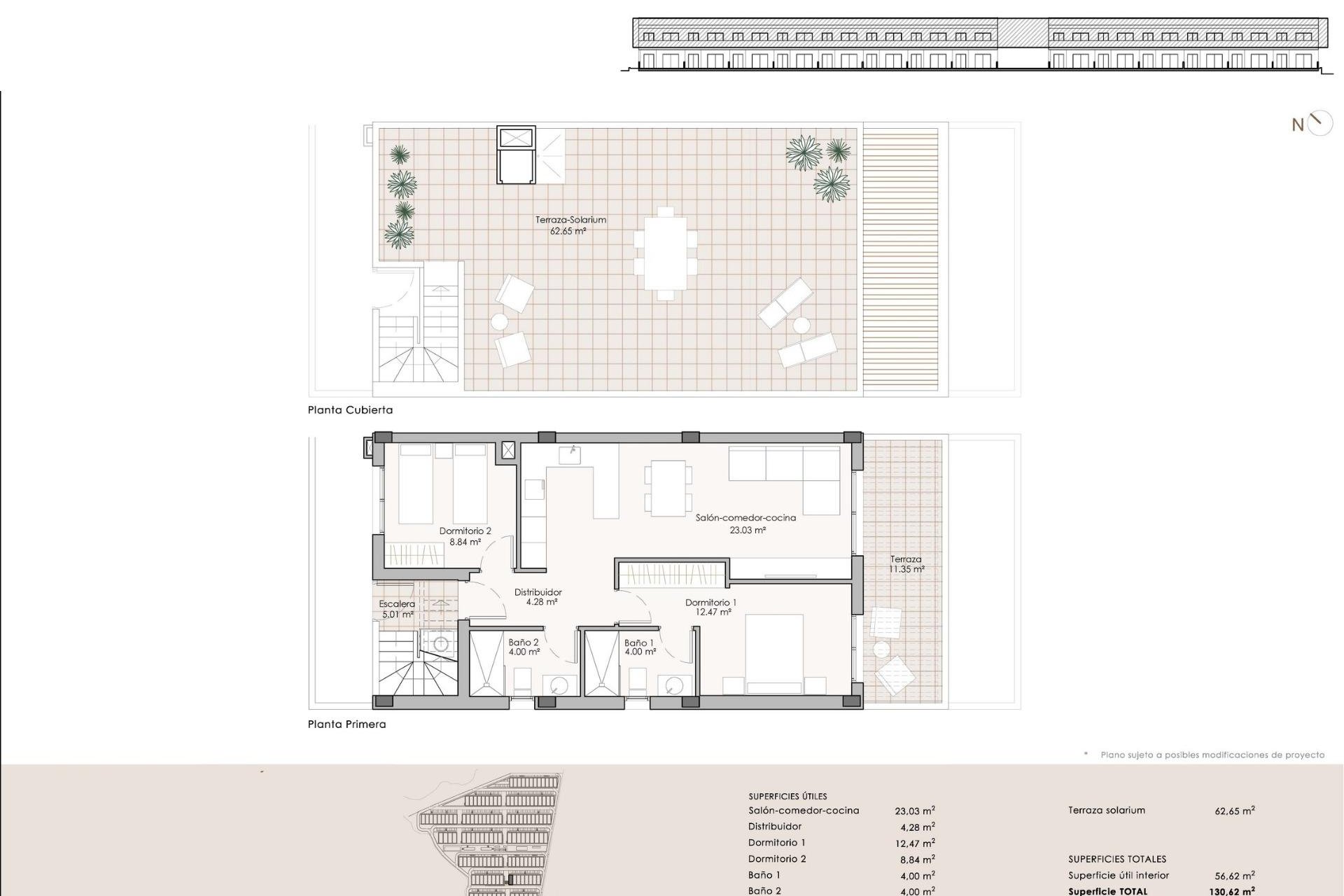New Build - Penthouse -
Pulpi - Aguilón Golf