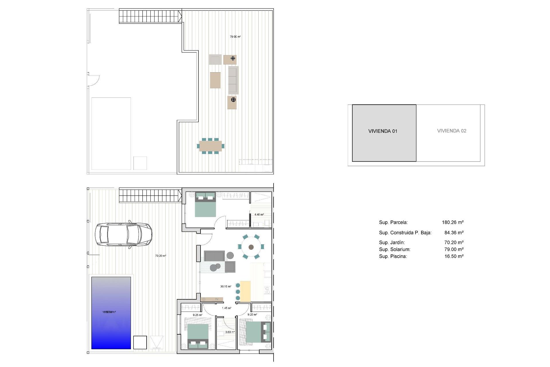 New Build - Quad House -
Torre Pacheco - pueblo