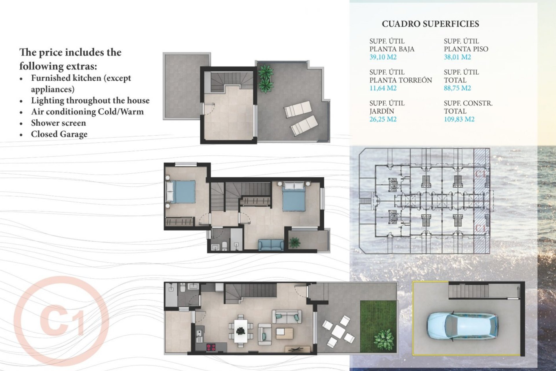 New Build - town house -
La Manga del Mar Menor - La Manga