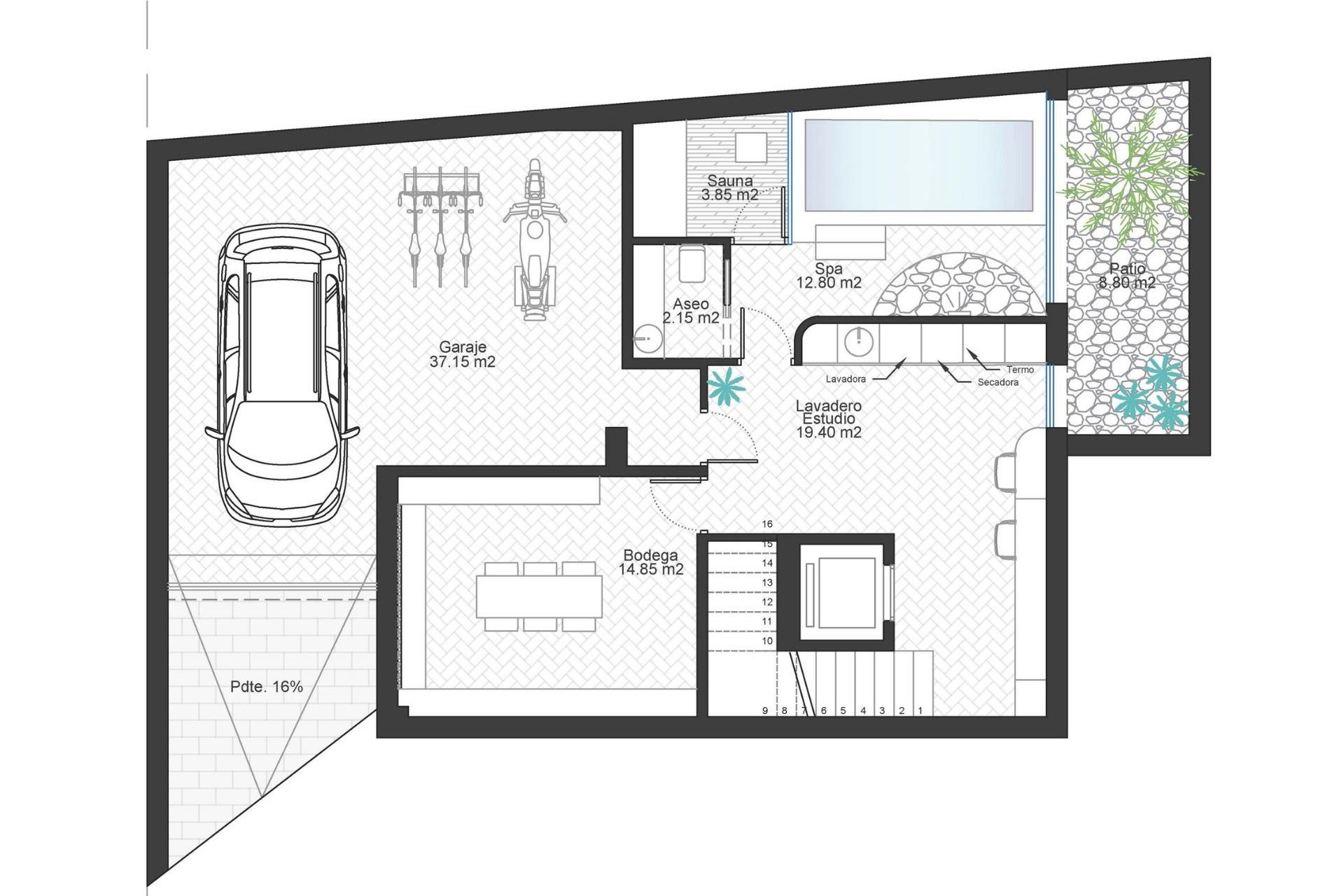New Build - Villa -
Cabo de Palos - Cala Flores