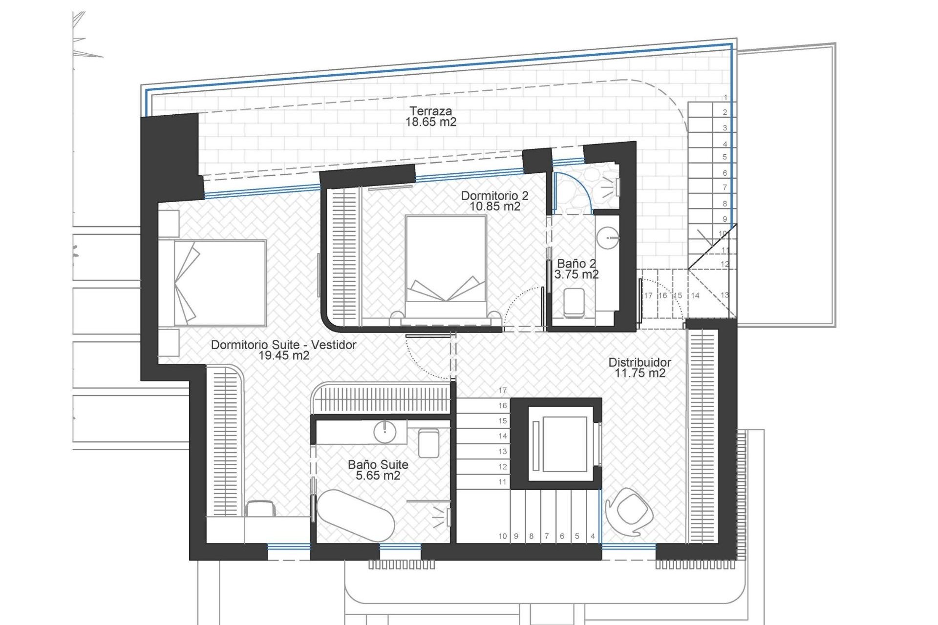 New Build - Villa -
Cabo de Palos - Cala Flores
