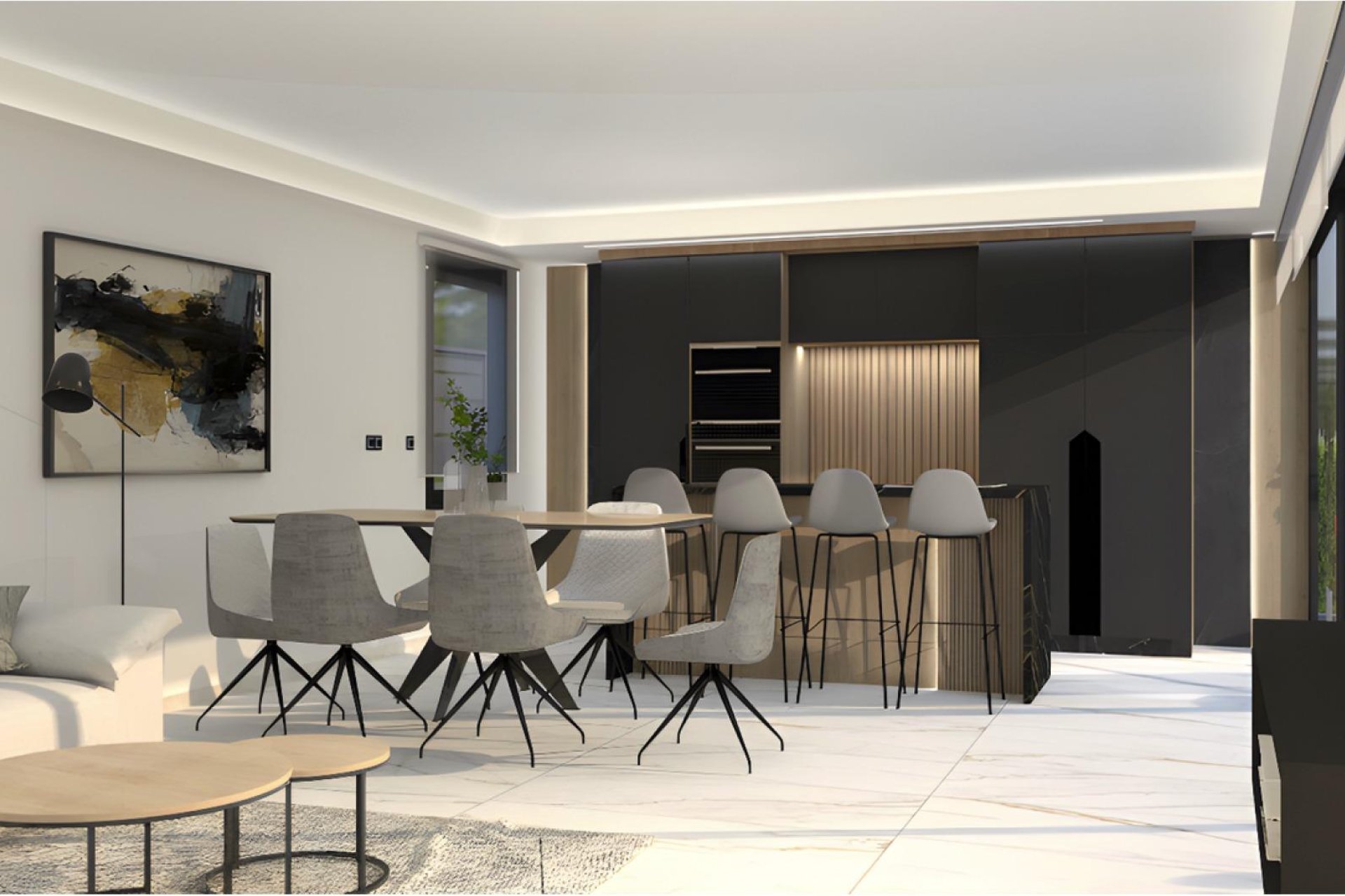 Nýbygging - Einbýlishús -
Algorfa - La Finca Golf