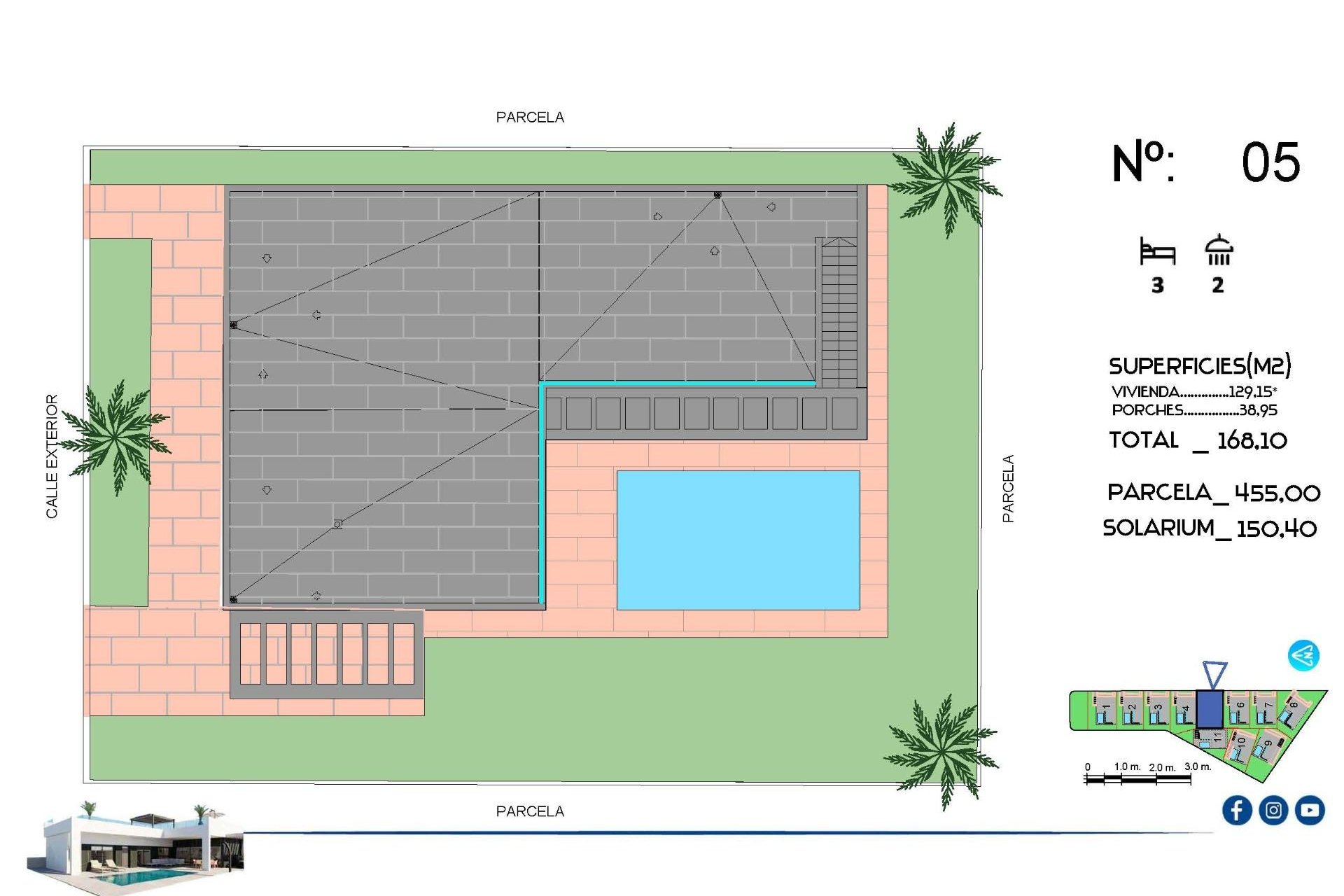 Nýbygging - Einbýlishús -
Algorfa - La Finca Golf