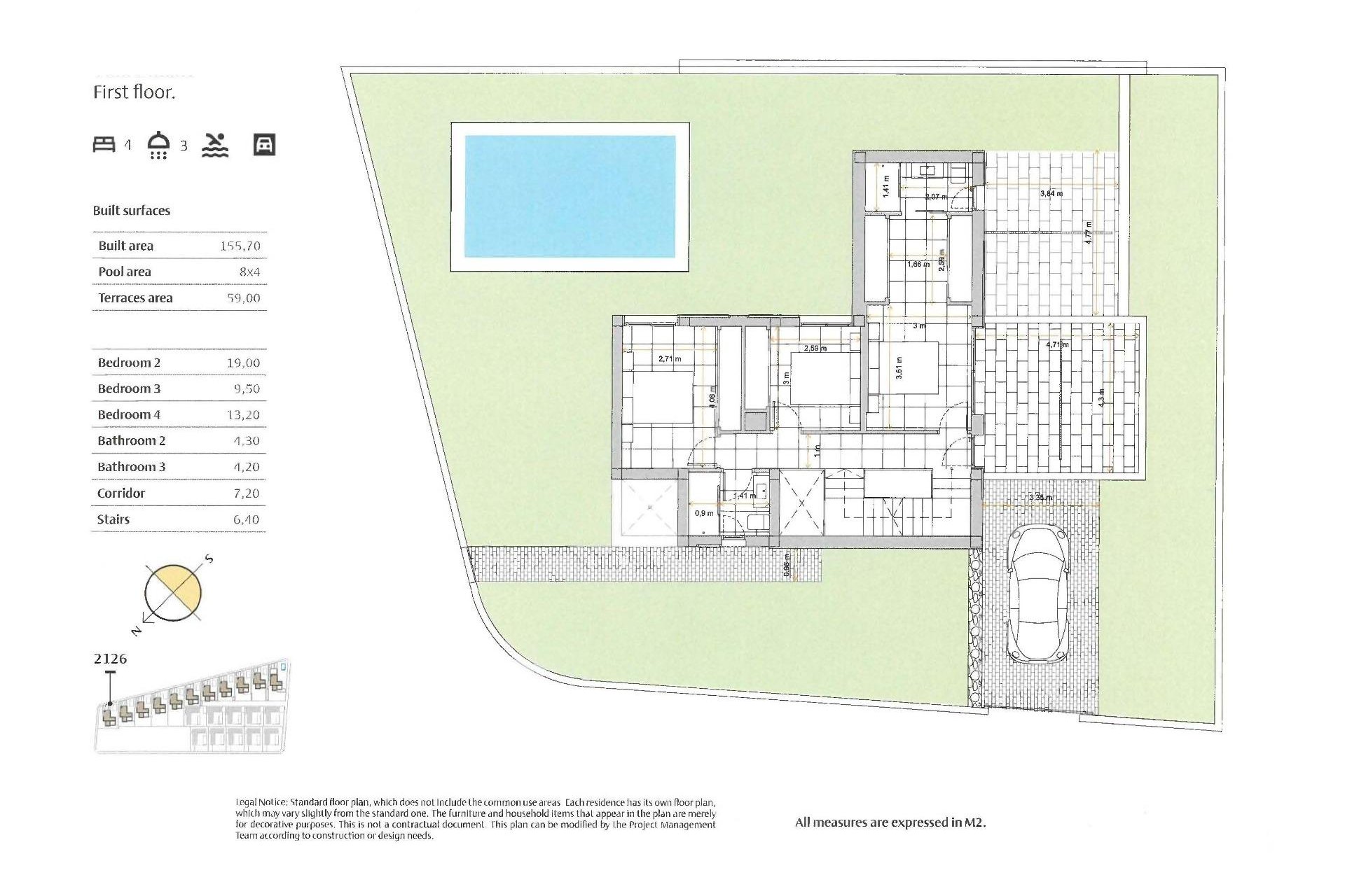 Nýbygging - Einbýlishús -
Algorfa - La Finca Golf