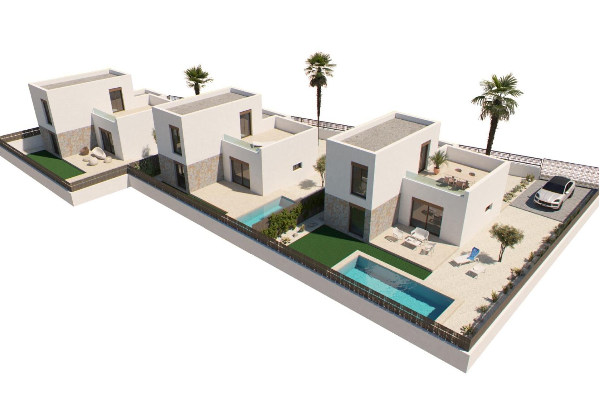 Nýbygging - Einbýlishús -
Algorfa - La Finca Golf