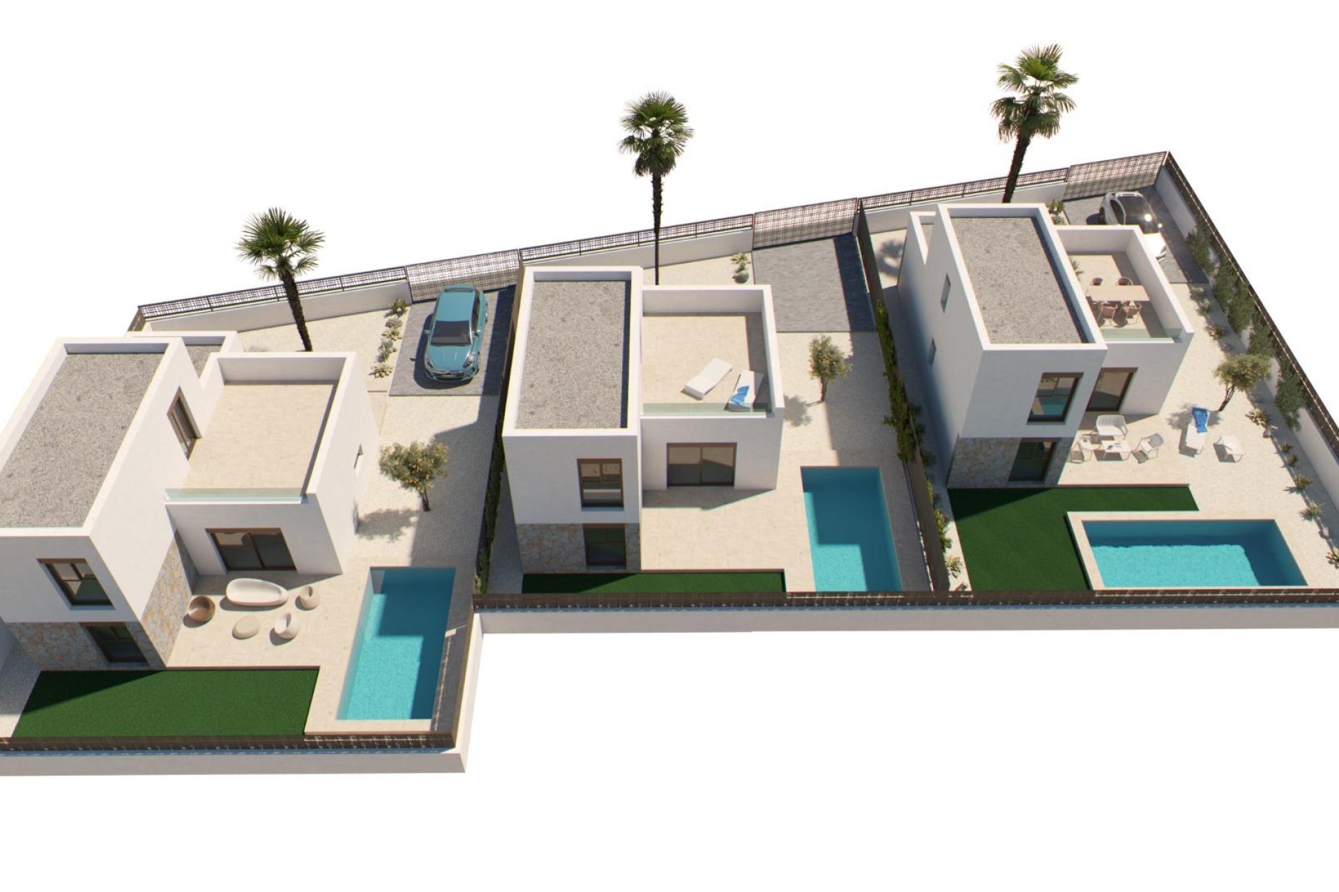 Nýbygging - Einbýlishús -
Algorfa - La Finca Golf
