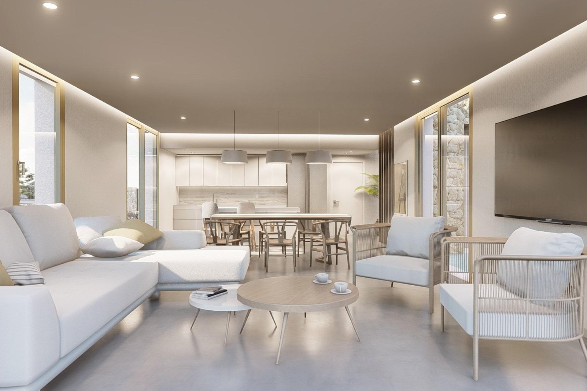 Nýbygging - Einbýlishús -
Algorfa - Lomas De La Juliana