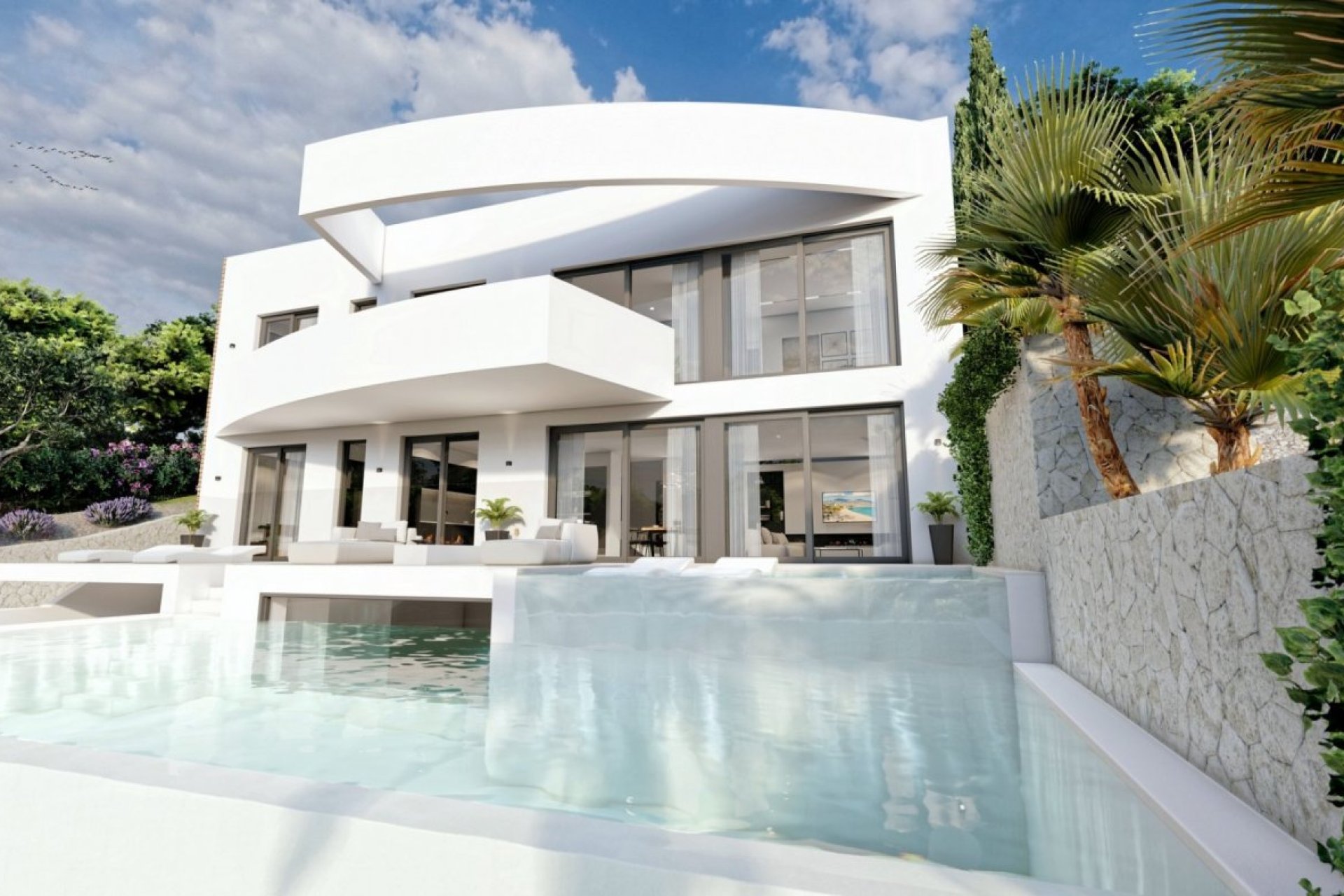Nýbygging - Einbýlishús -
Altea - Sierra Altea