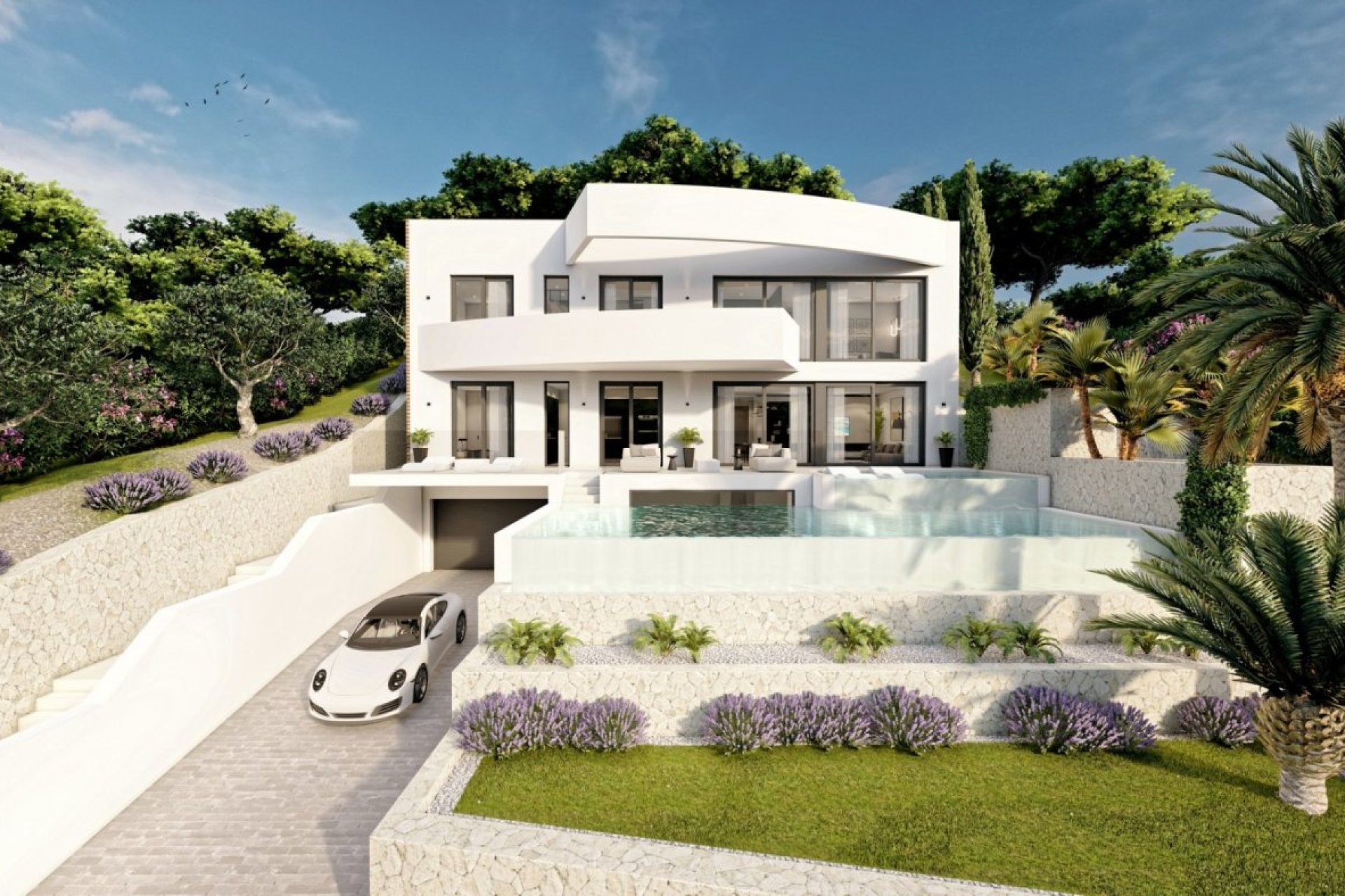 Nýbygging - Einbýlishús -
Altea - Sierra Altea