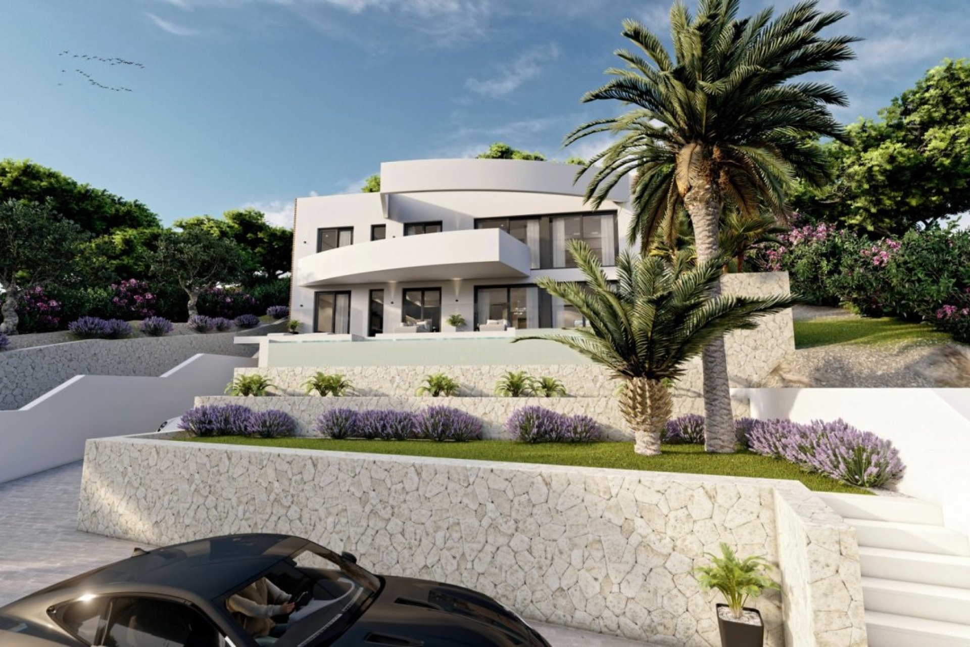 Nýbygging - Einbýlishús -
Altea - Sierra Altea