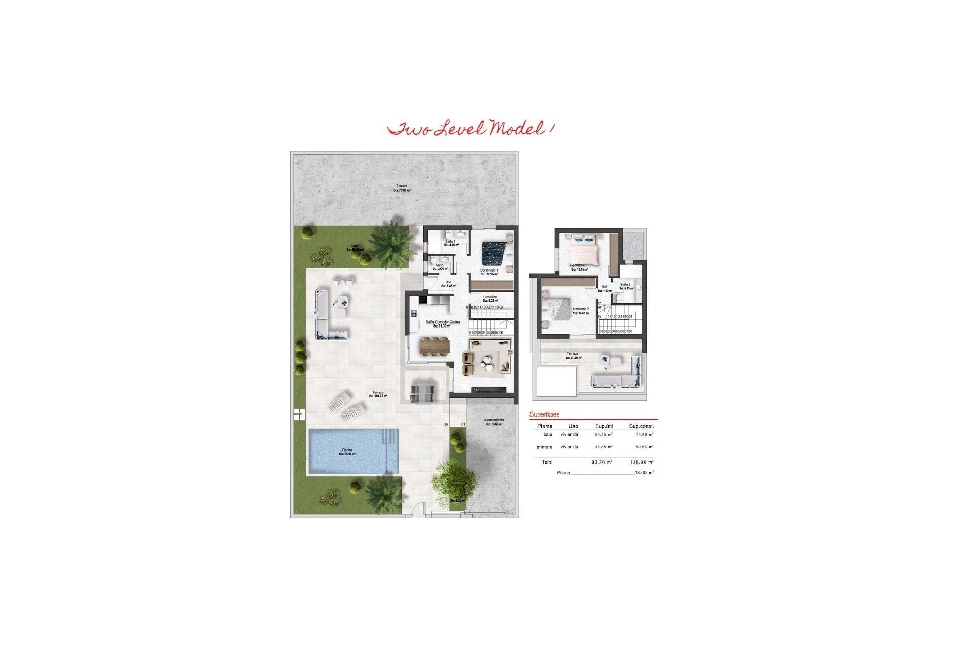 Nýbygging - Einbýlishús -
Baños y Mendigo - Altaona Golf