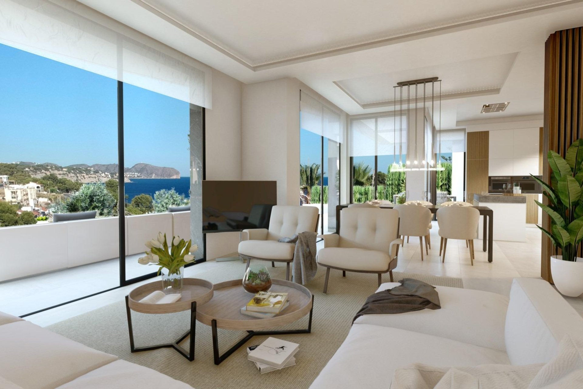 Nýbygging - Einbýlishús -
Benissa - Playa de La Fustera