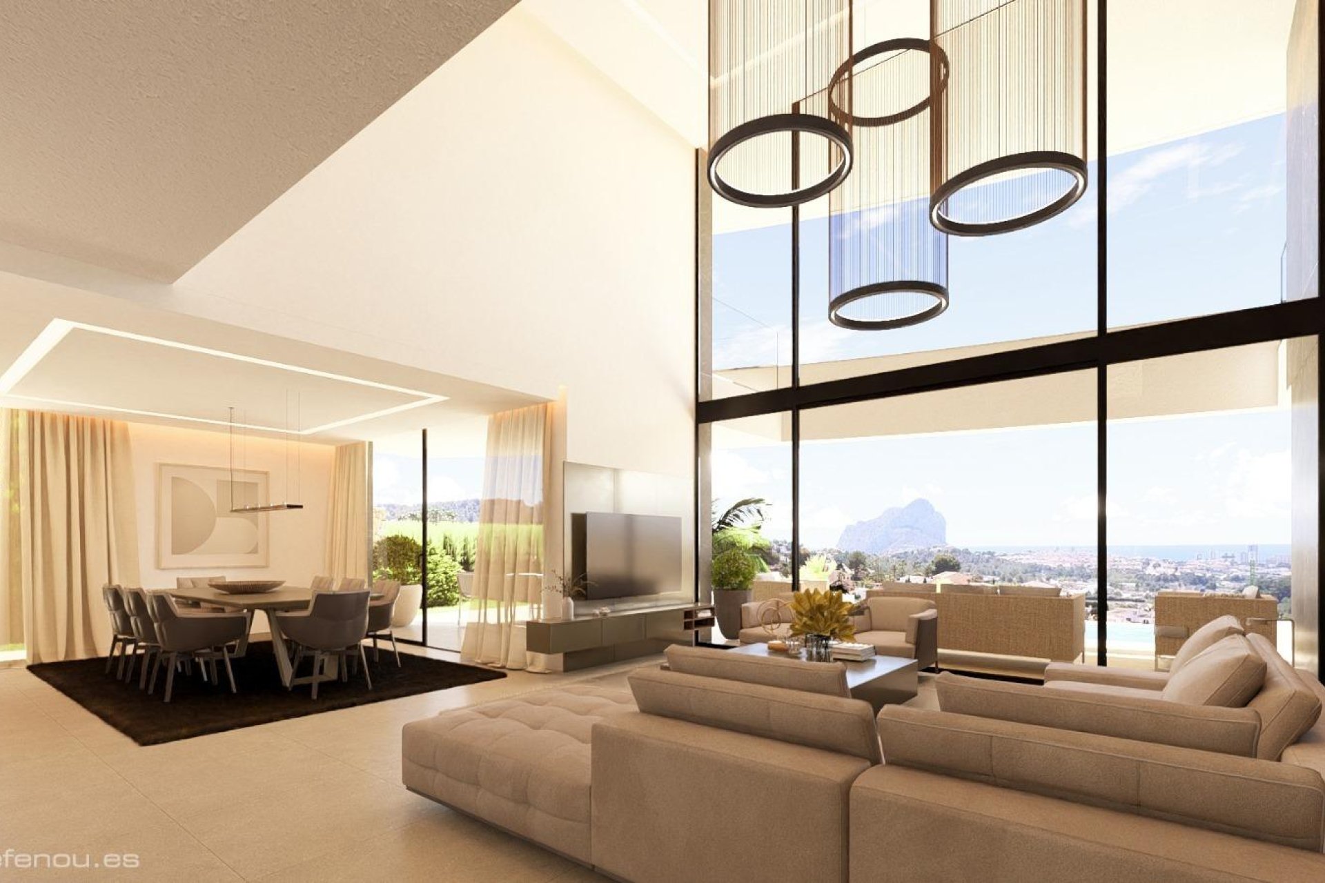 Nýbygging - Einbýlishús -
Calpe - Empedrola