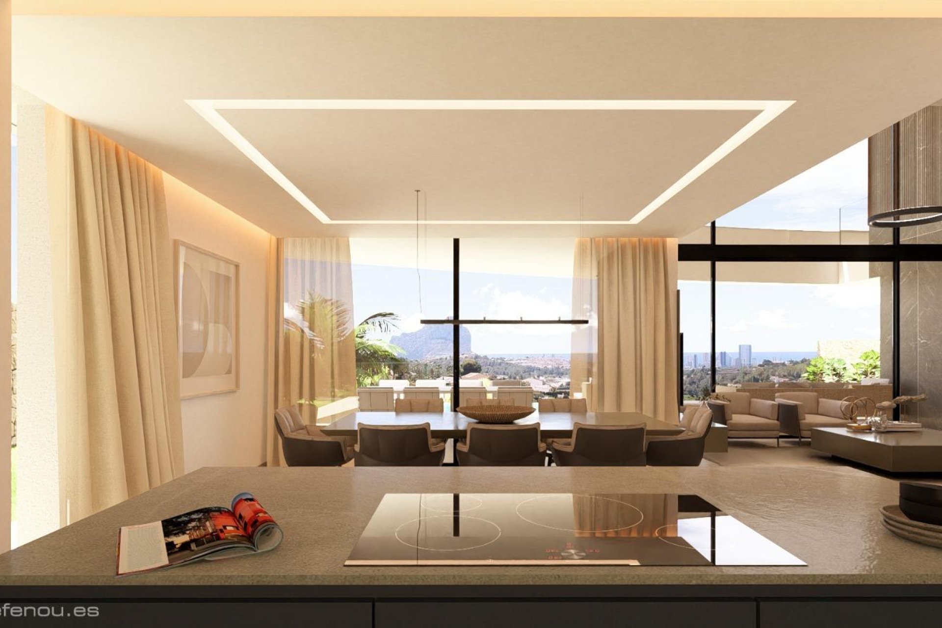 Nýbygging - Einbýlishús -
Calpe - Empedrola