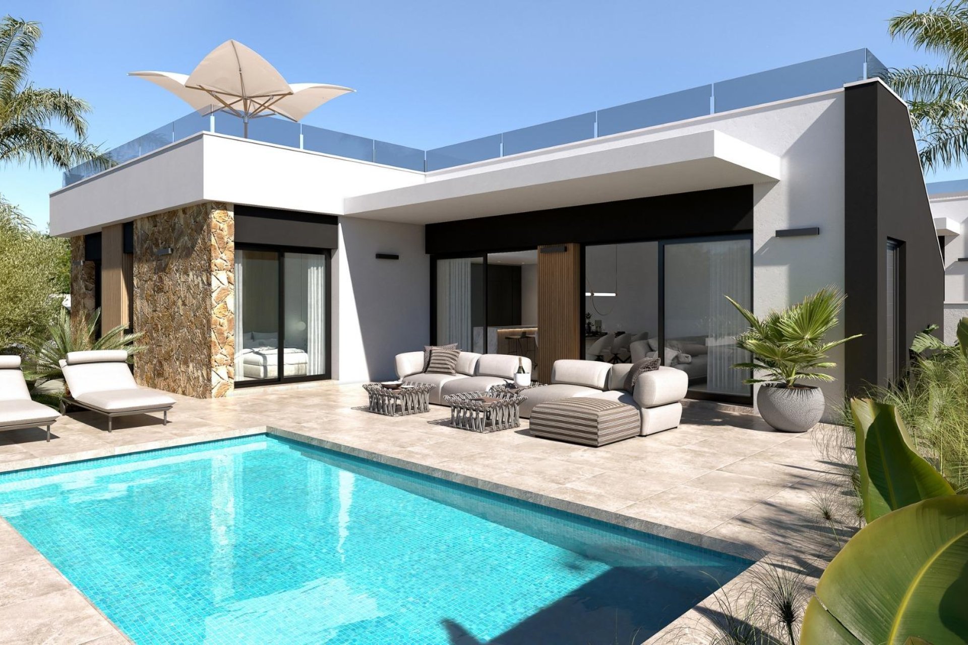 Nýbygging - Einbýlishús -
Ciudad Quesada - Lo Marabú