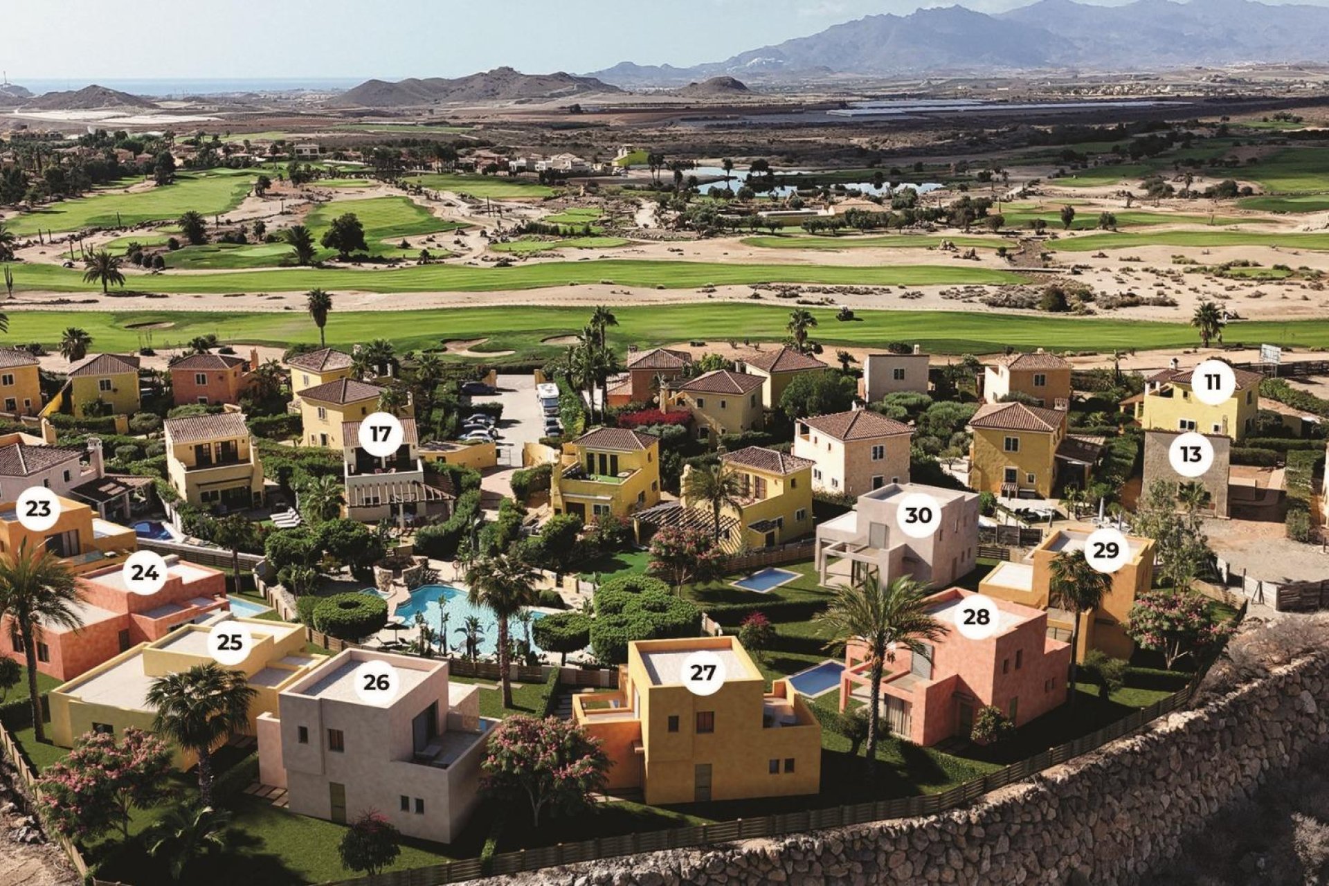 Nýbygging - Einbýlishús -
Cuevas Del Almanzora - Desert Springs Golf Club