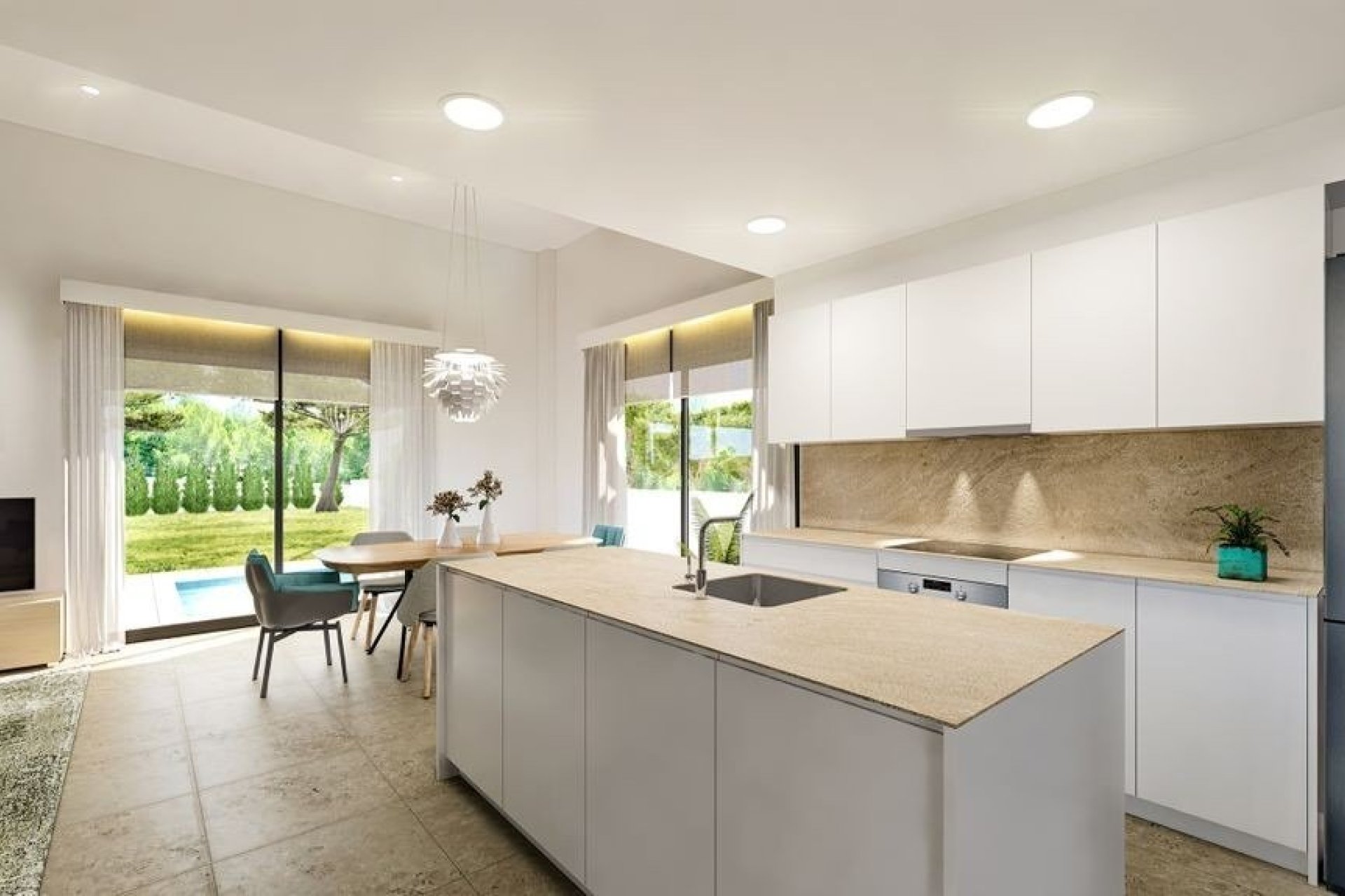 Nýbygging - Einbýlishús -
Finestrat - Sierra Cortina