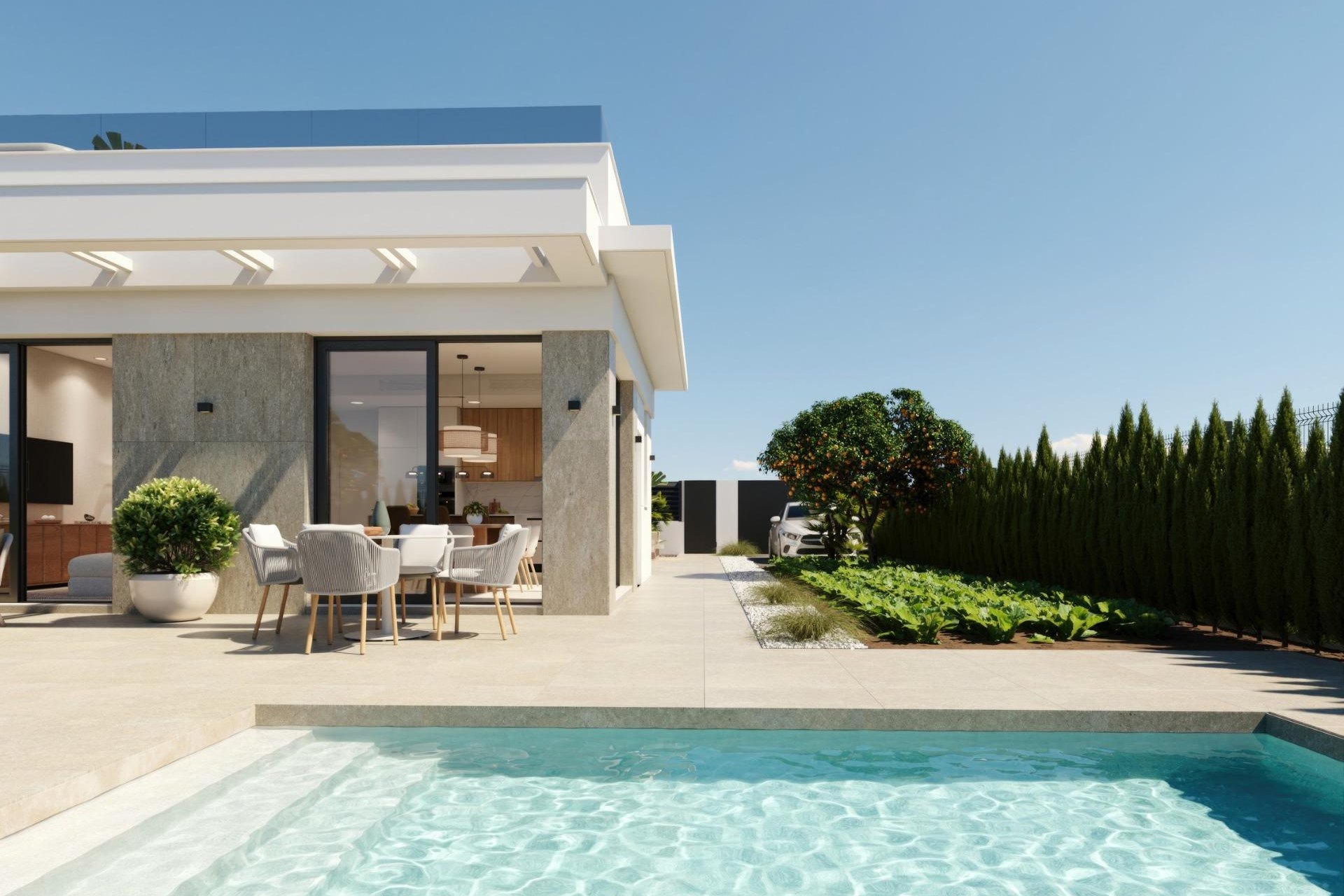 Nýbygging - Einbýlishús -
Fuente Álamo - Hacienda Del Álamo Golf