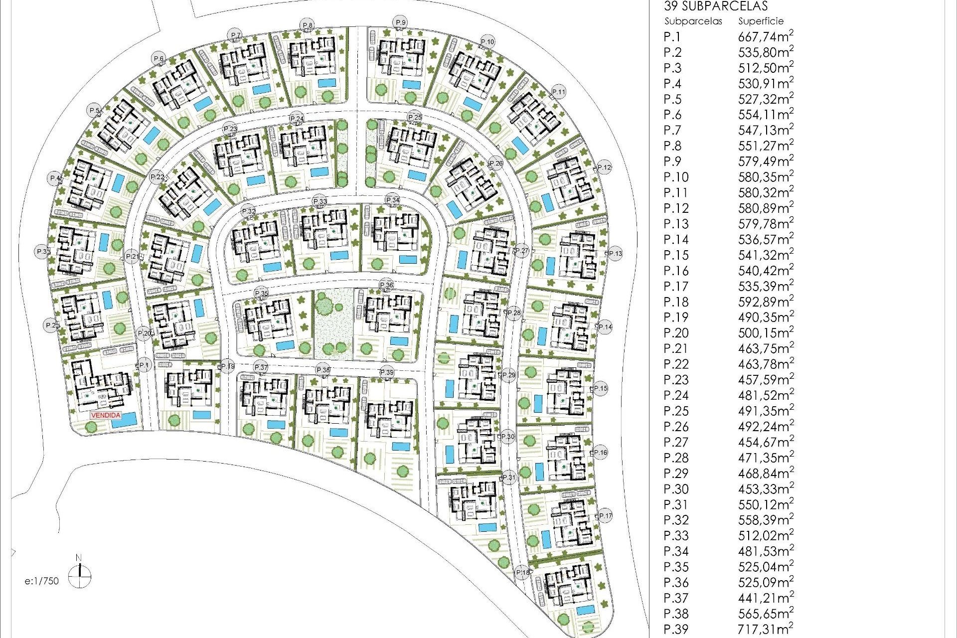Nýbygging - Einbýlishús -
Fuente Álamo - Hacienda del Alamo