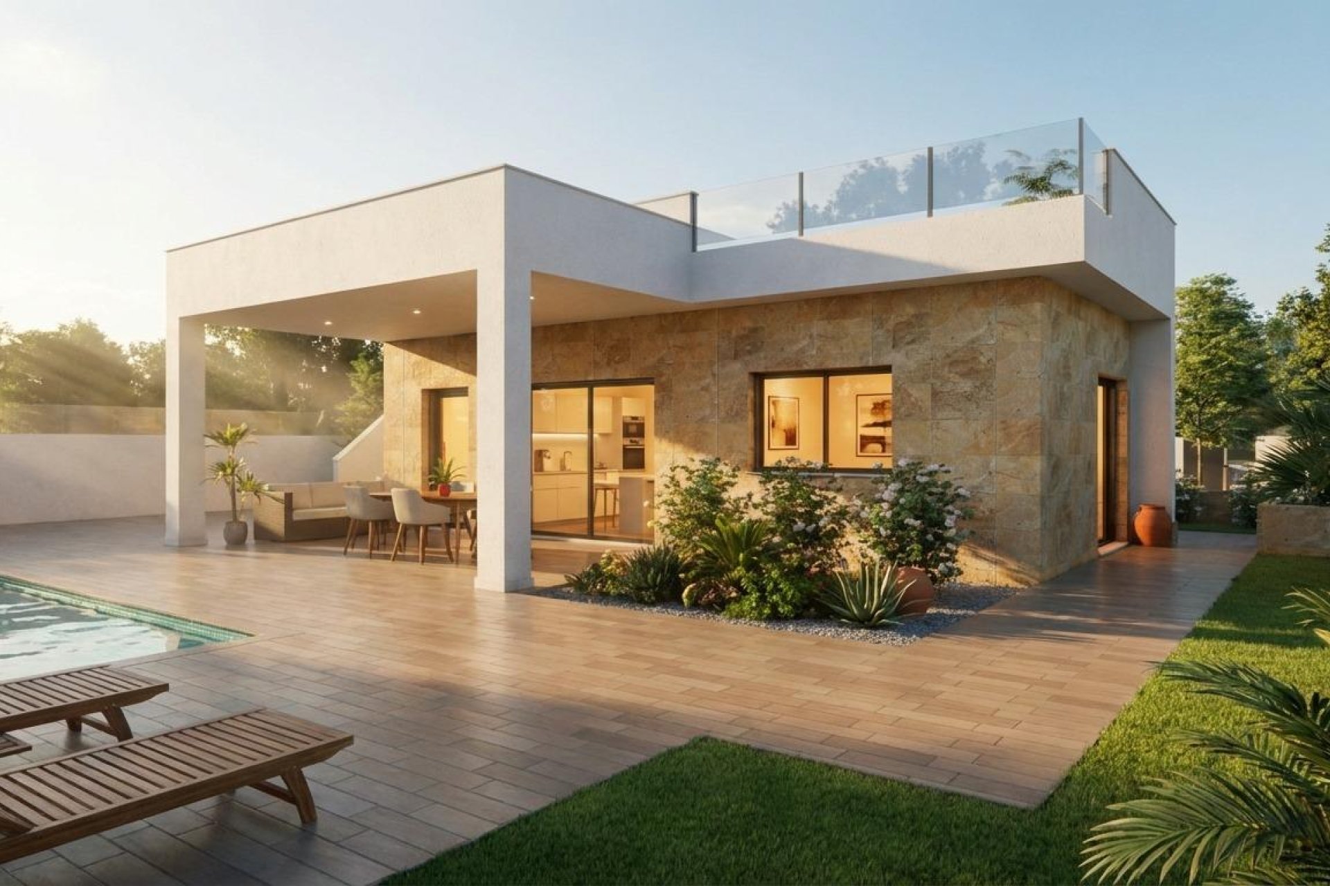 Nýbygging - Einbýlishús -
Jacarilla - Vistabella