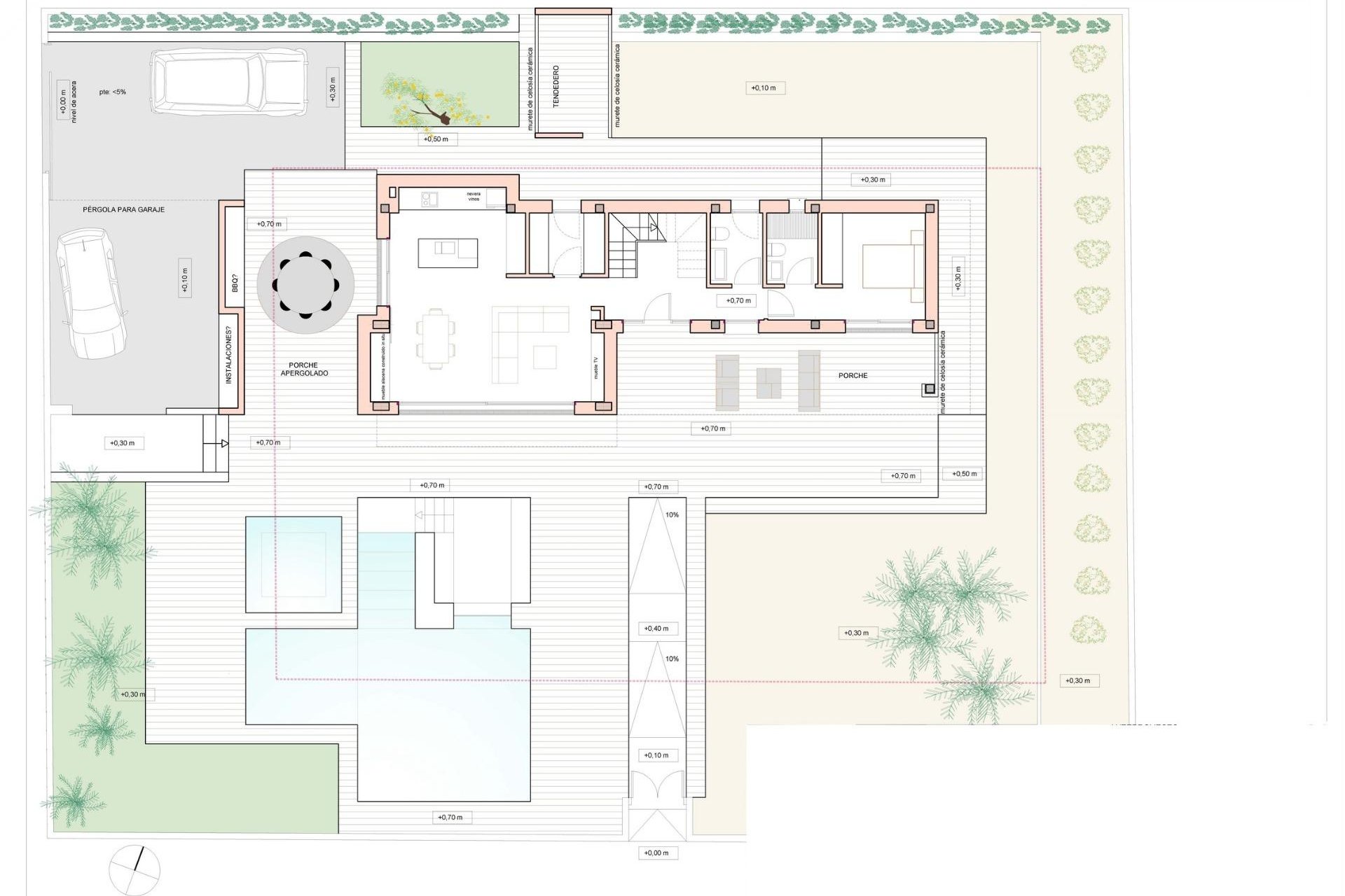 Nýbygging - Einbýlishús -
Orihuela Costa - Cabo Roig
