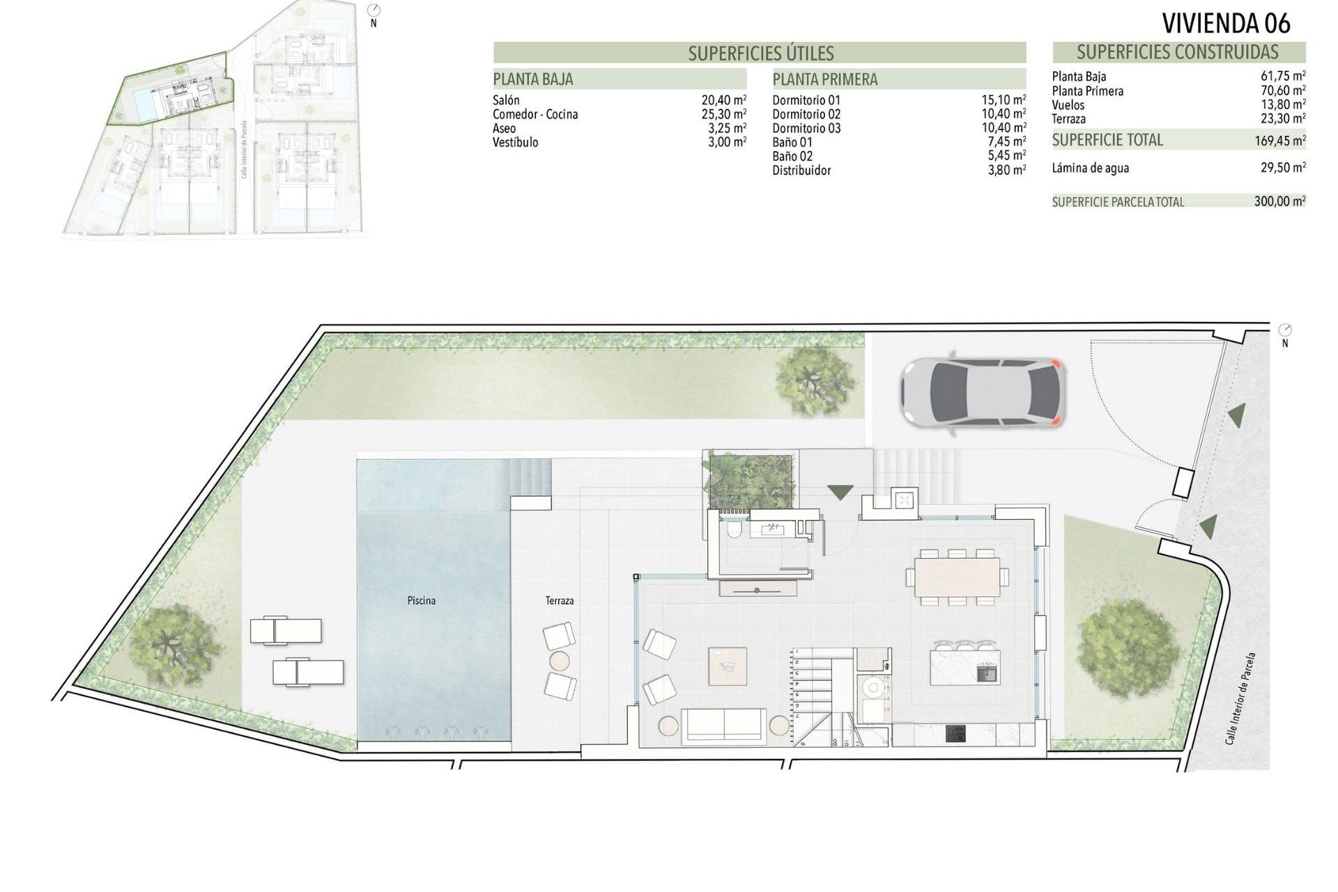 Nýbygging - Einbýlishús -
Orihuela Costa - Las Filipinas