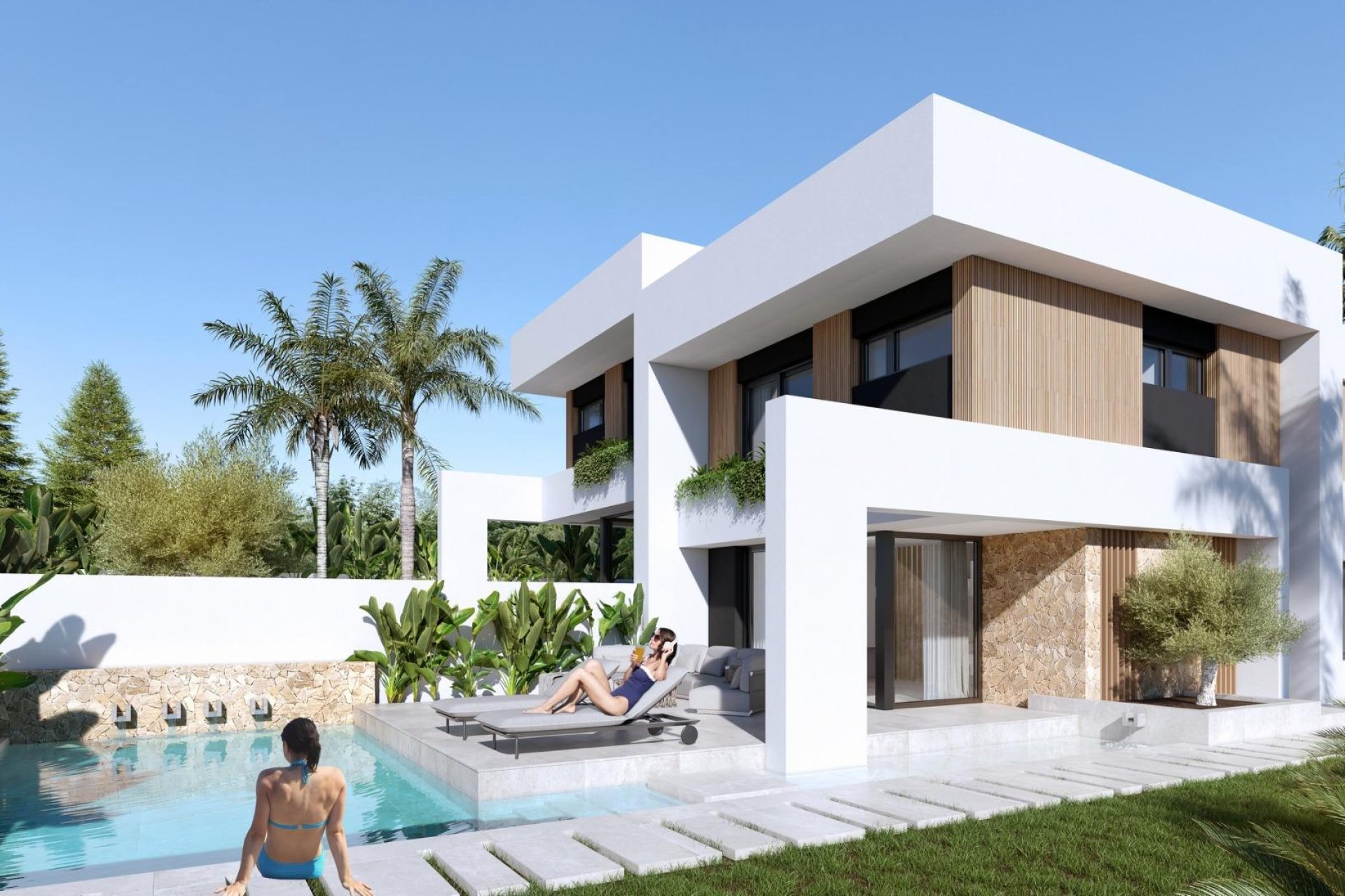 Nýbygging - Einbýlishús -
Orihuela Costa - Las Filipinas