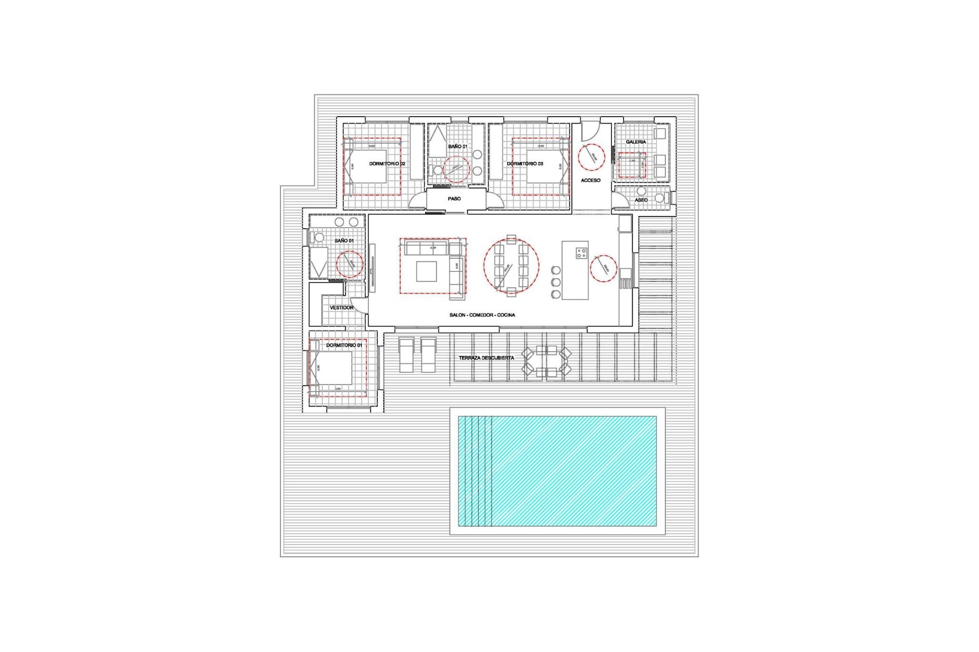 Nýbygging - Einbýlishús -
Pinoso - Casas Pastor