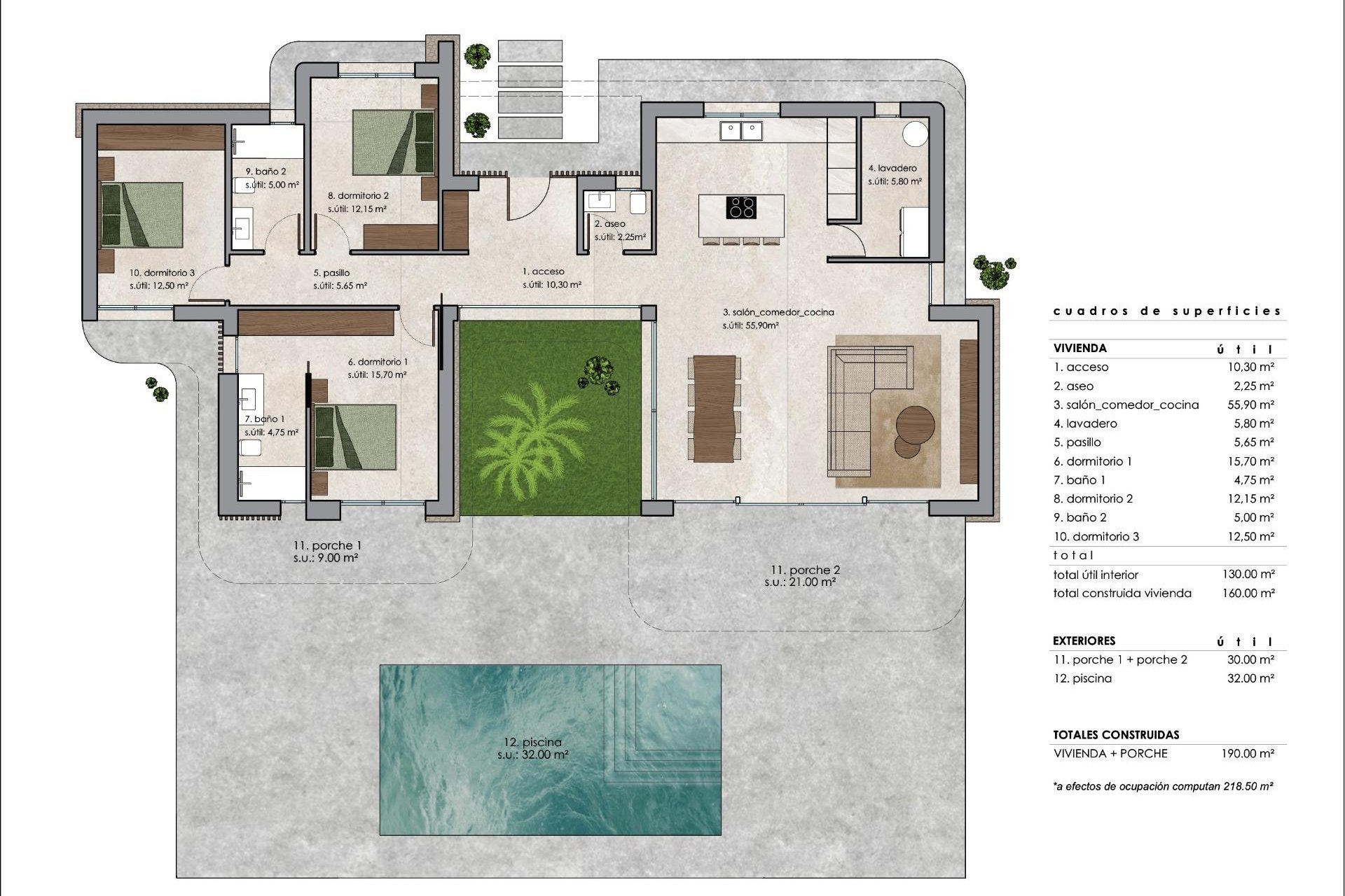 Nýbygging - Einbýlishús -
Pinoso - Lel