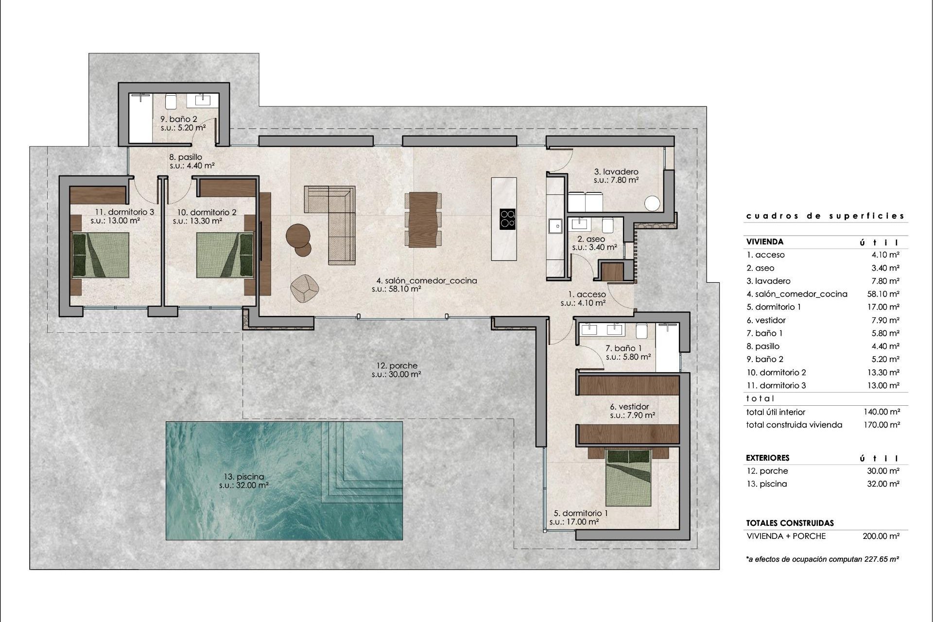 Nýbygging - Einbýlishús -
Pinoso - Lel