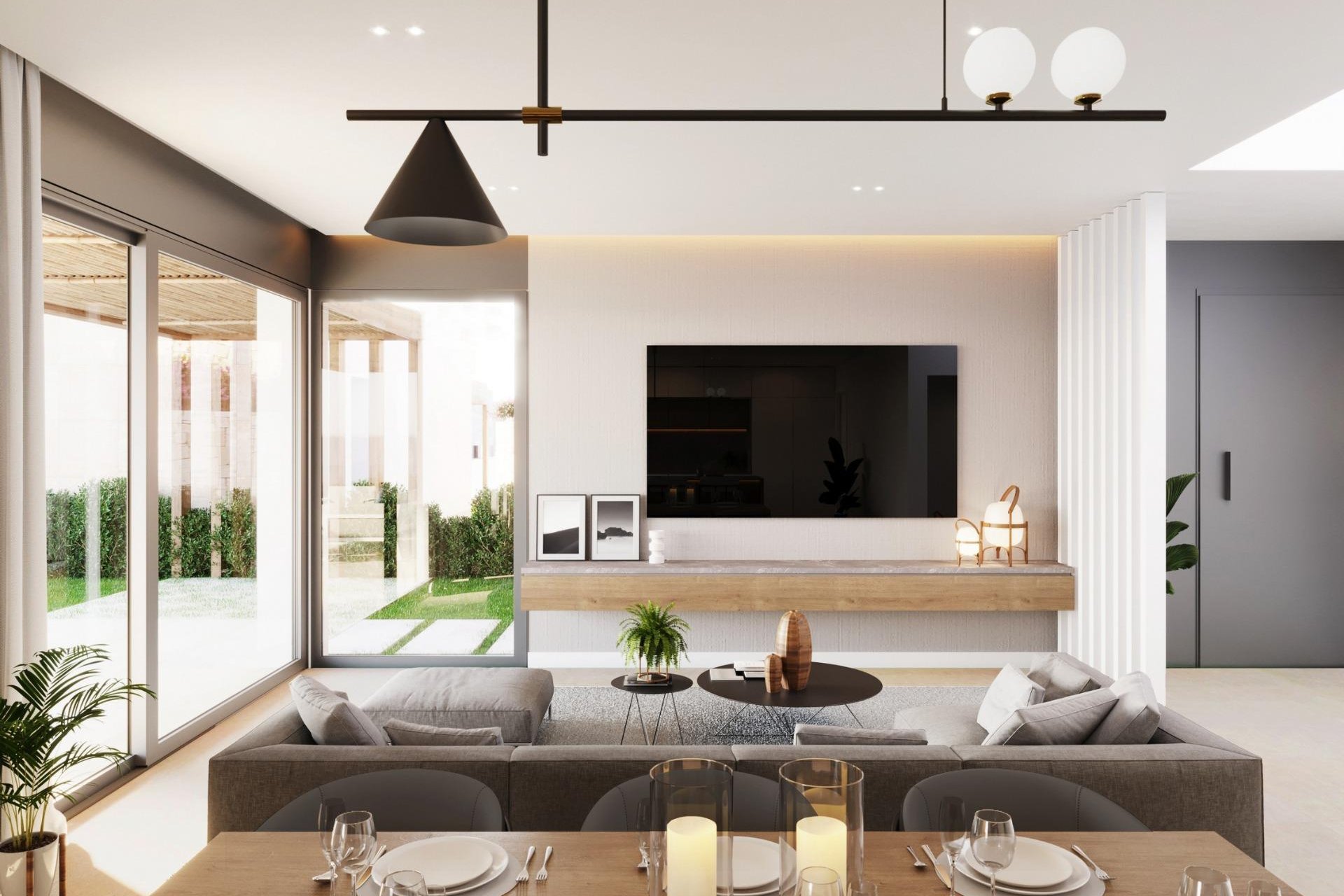 Nýbygging - Einbýlishús -
Polop - PAU 1