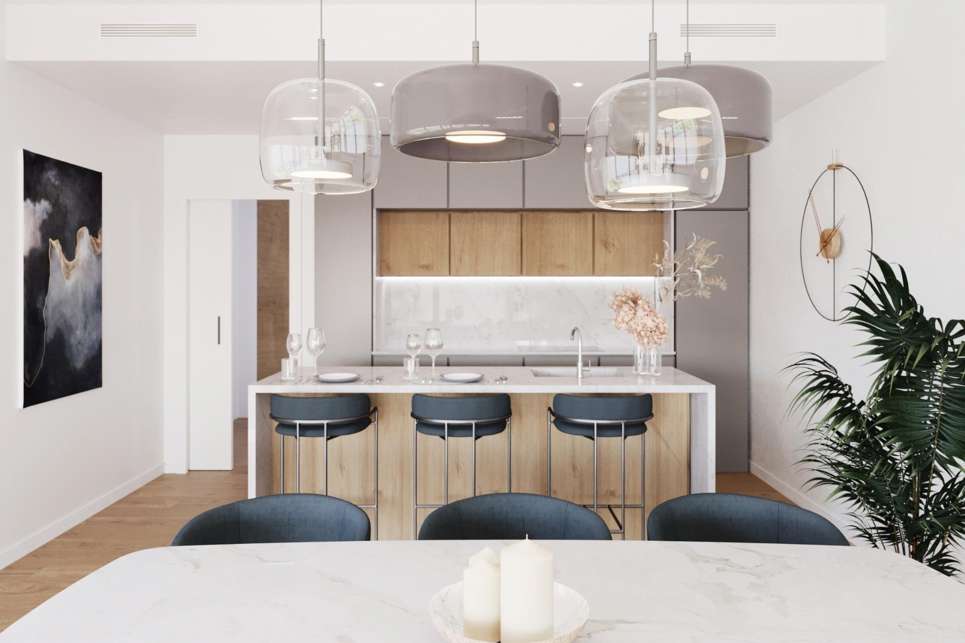 Nýbygging - Einbýlishús -
Polop - PAU 1