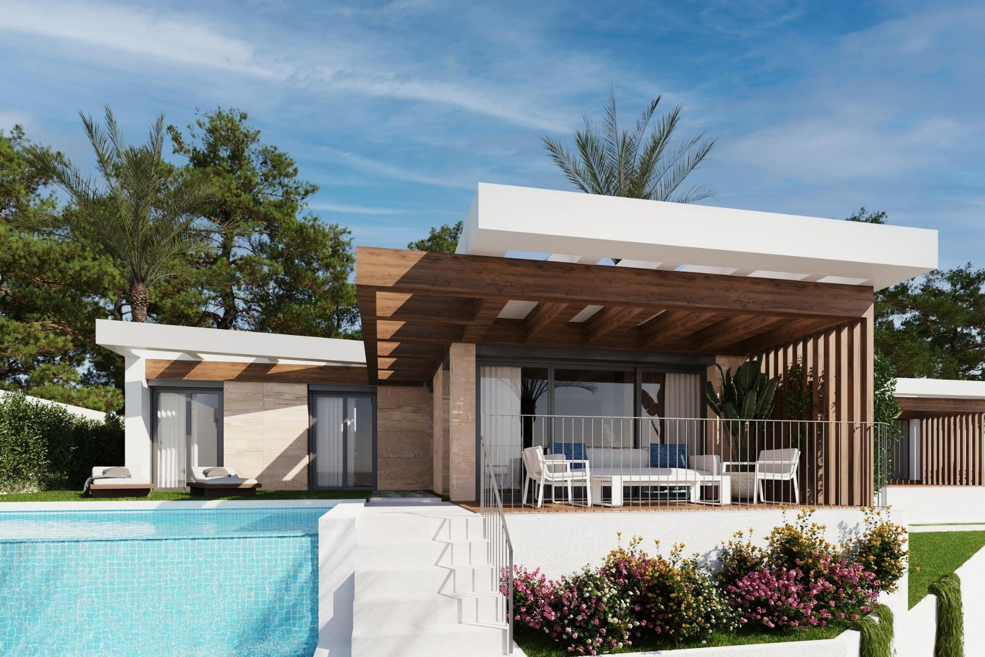 Nýbygging - Einbýlishús -
Polop - PAU 1