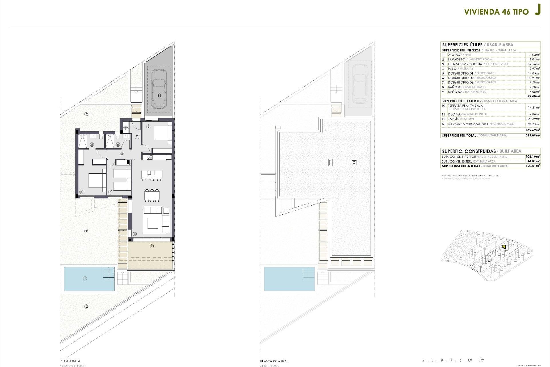 Nýbygging - Einbýlishús -
Polop - PAU 1