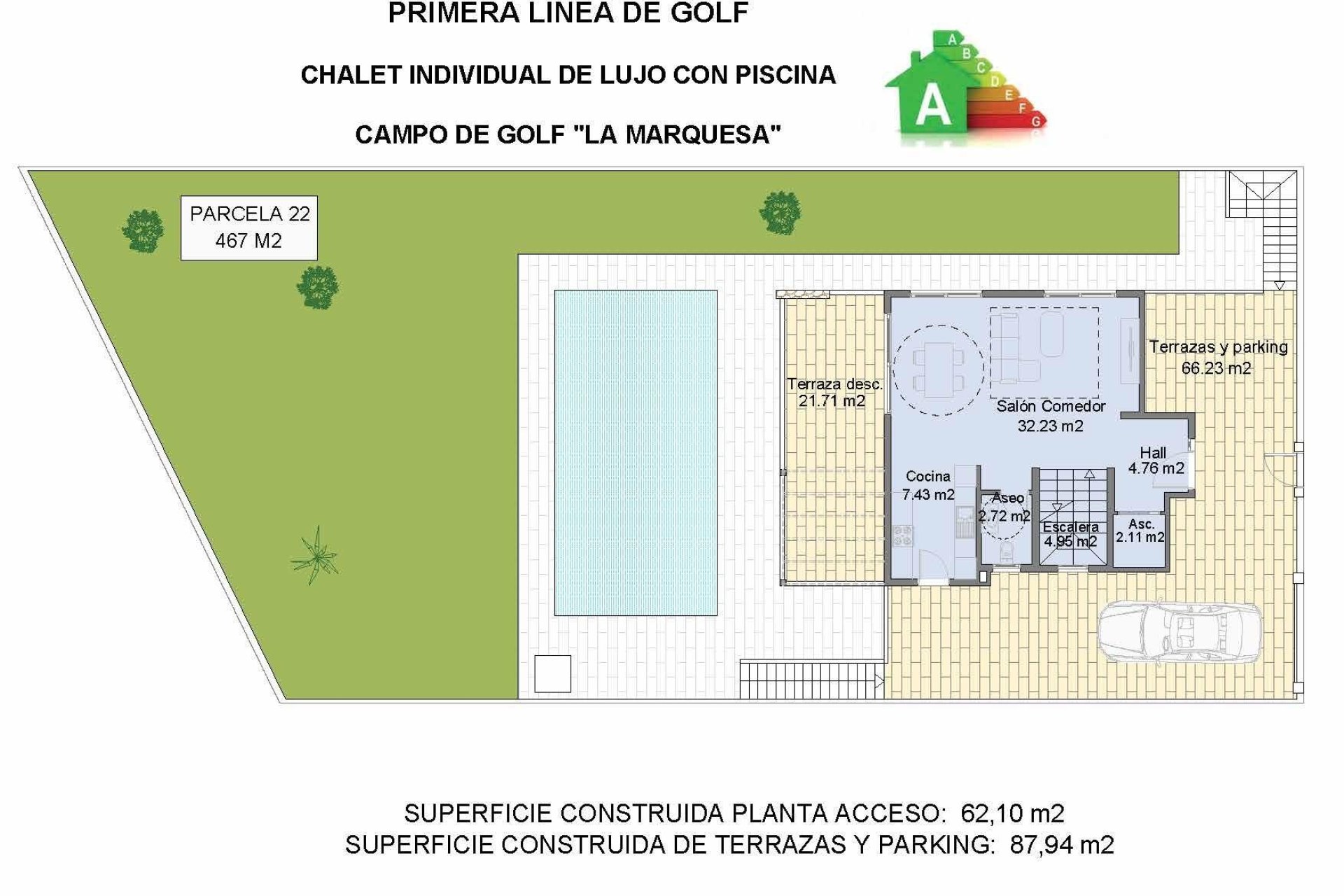 Nýbygging - Einbýlishús -
Rojales - Golf La Marquesa (Ciudad Quesada)