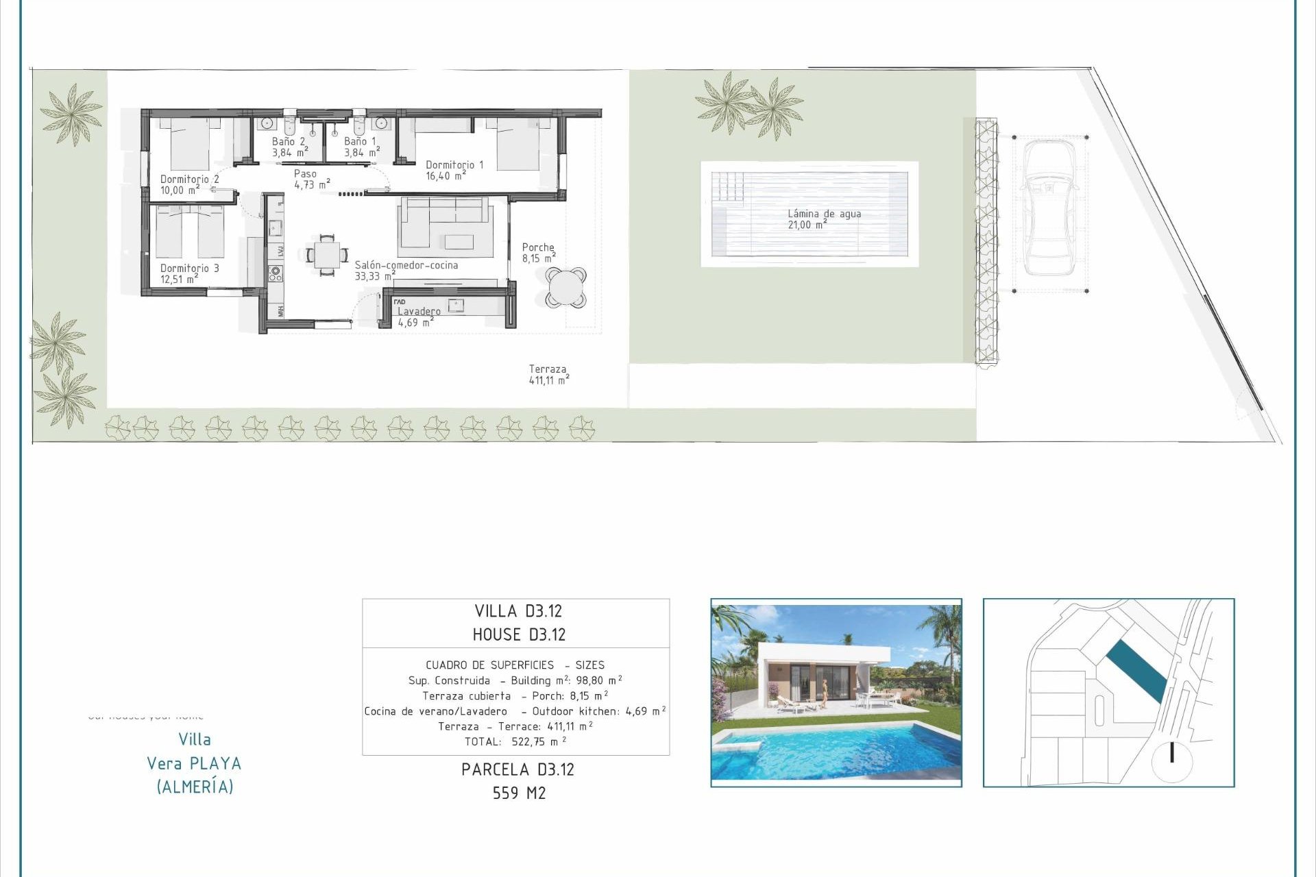 Nýbygging - Einbýlishús -
Vera - Pueblo Salinas