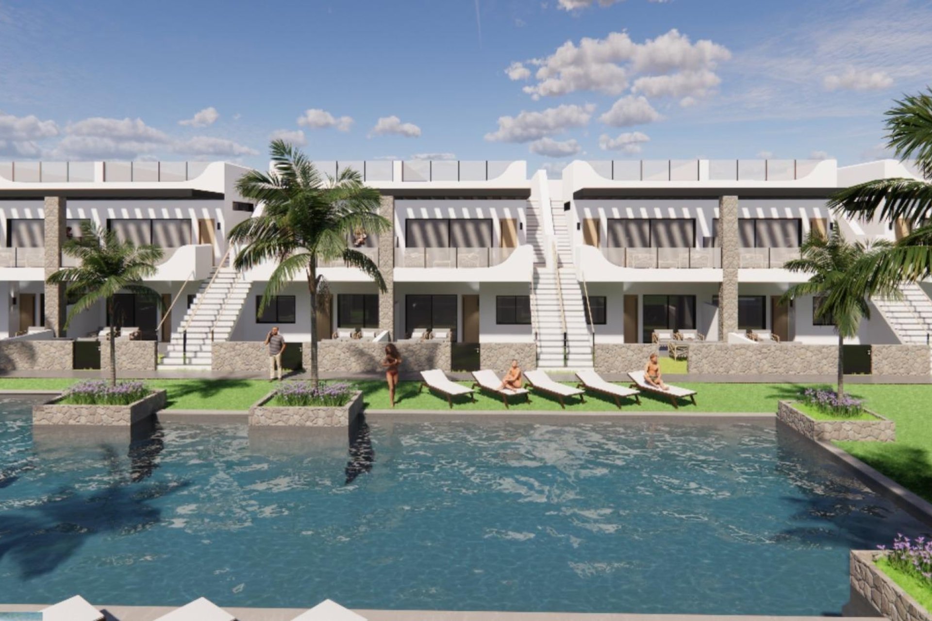 Nýbygging - Ground floor apartment -
Torrevieja - Punta Prima