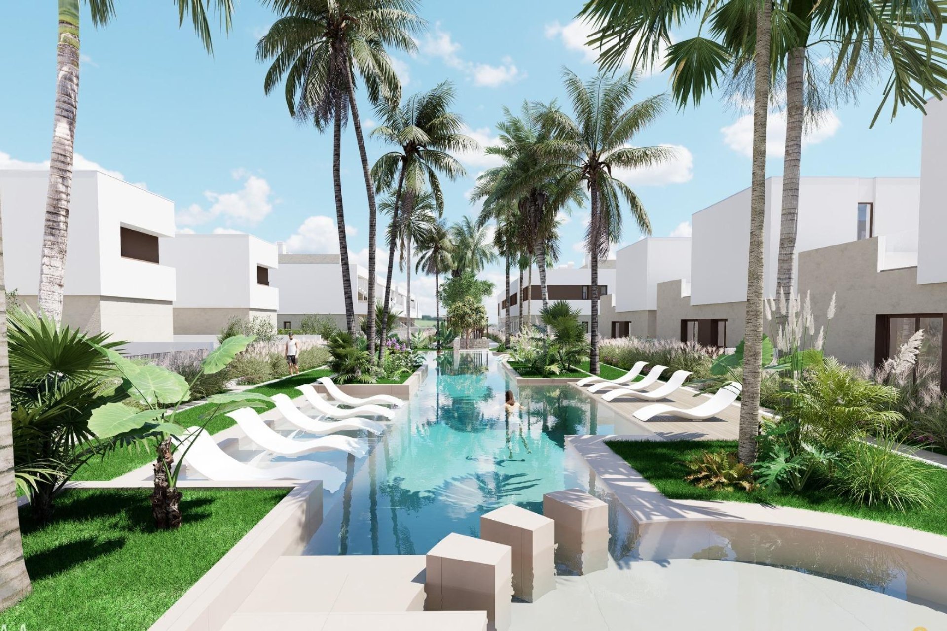 Nýbygging - Ground Floor Bungalow -
Los Alcazares - Serena Golf