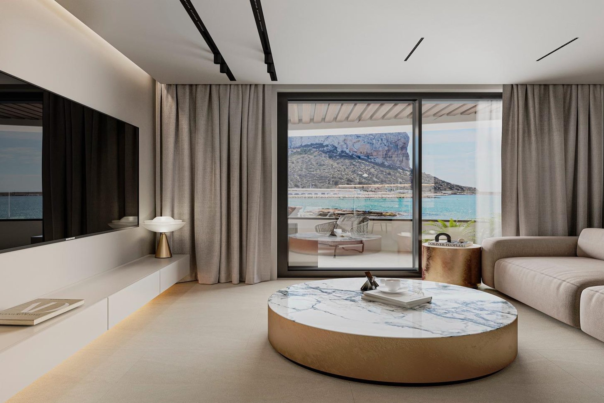 Nýbygging - Íbúð -
Calpe - Playa Cantal Roig