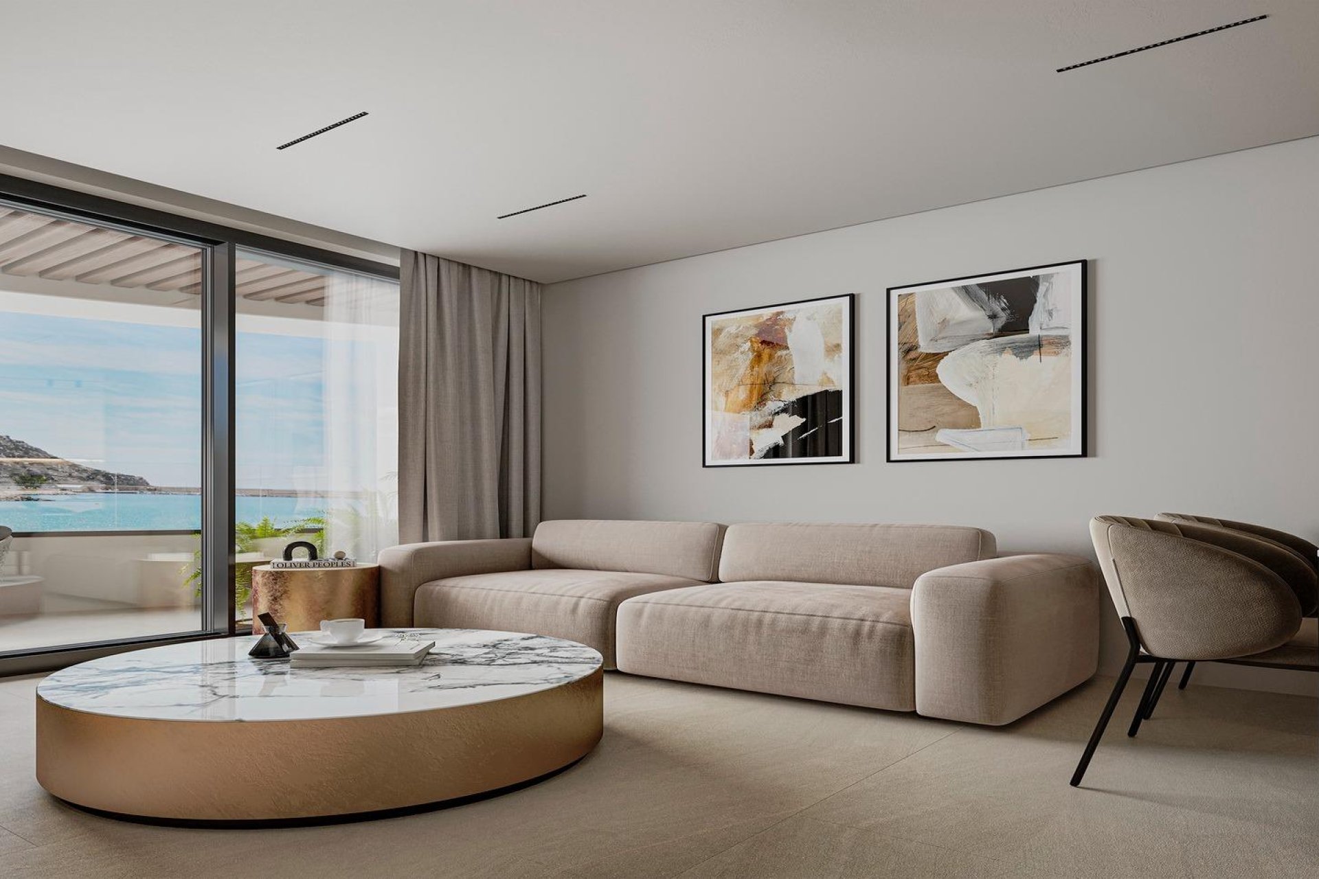 Nýbygging - Íbúð -
Calpe - Playa Cantal Roig